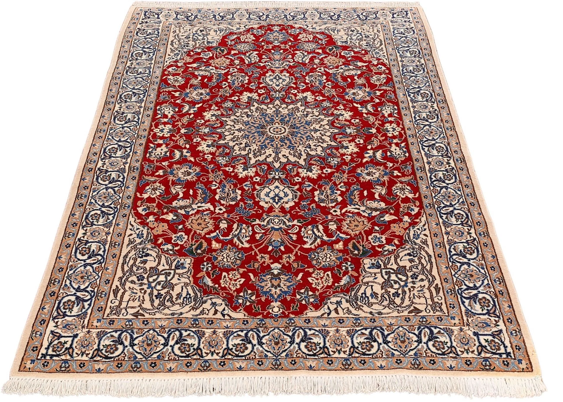 Nain Perserteppich aus Iran, 130 × 215 cm