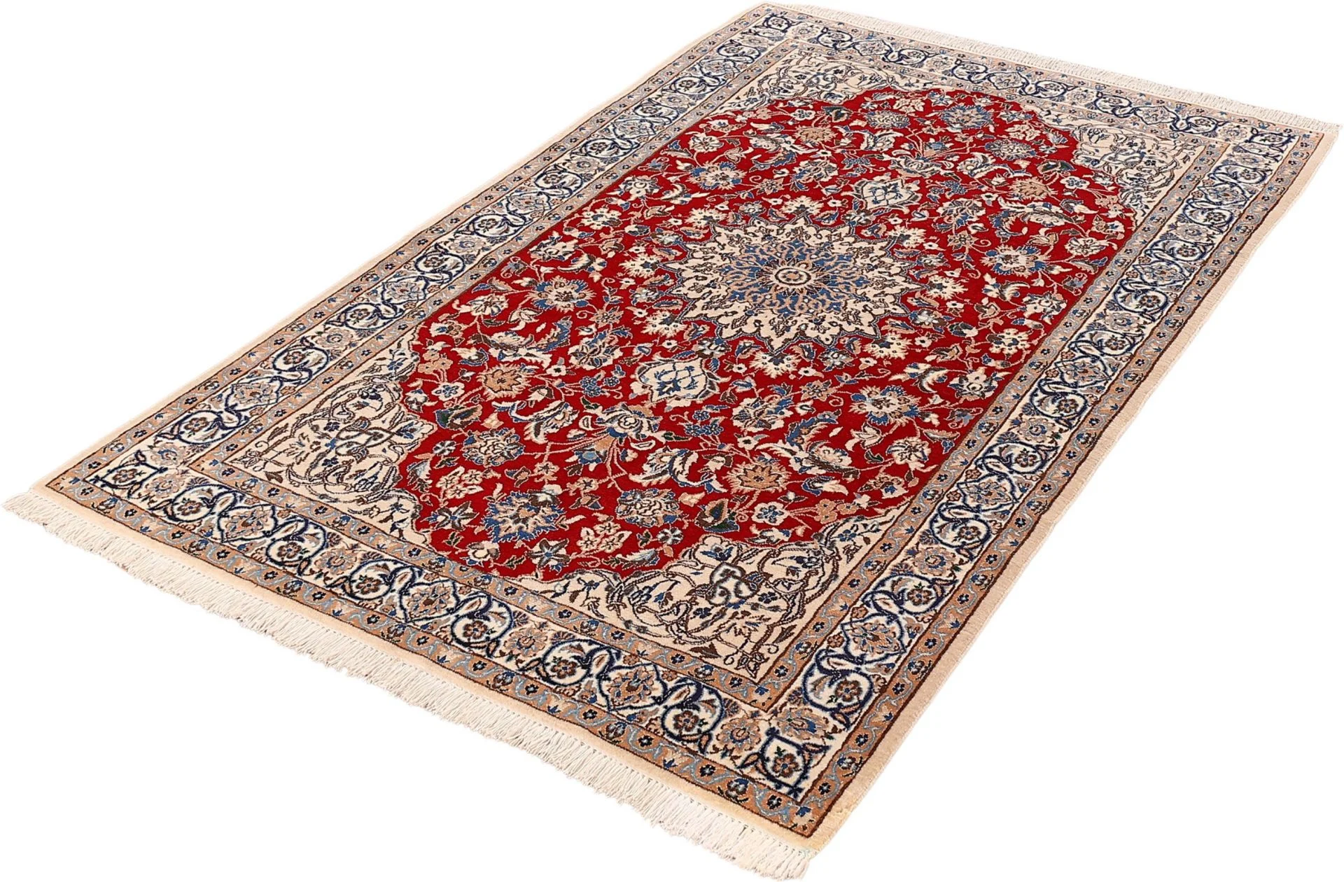 Nain Perserteppich aus Iran, 130 × 215 cm