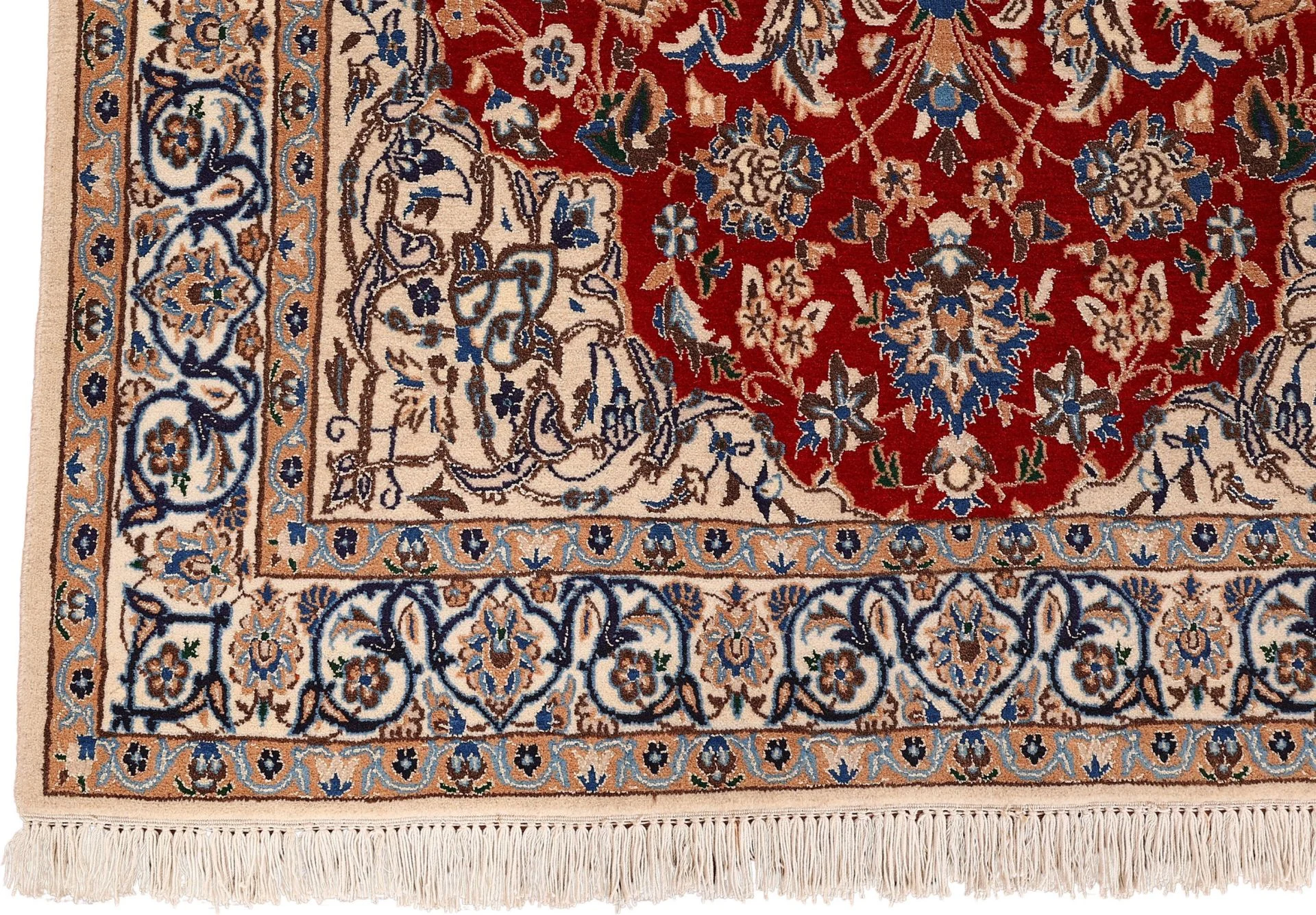 Nain Perserteppich aus Iran, 130 × 215 cm