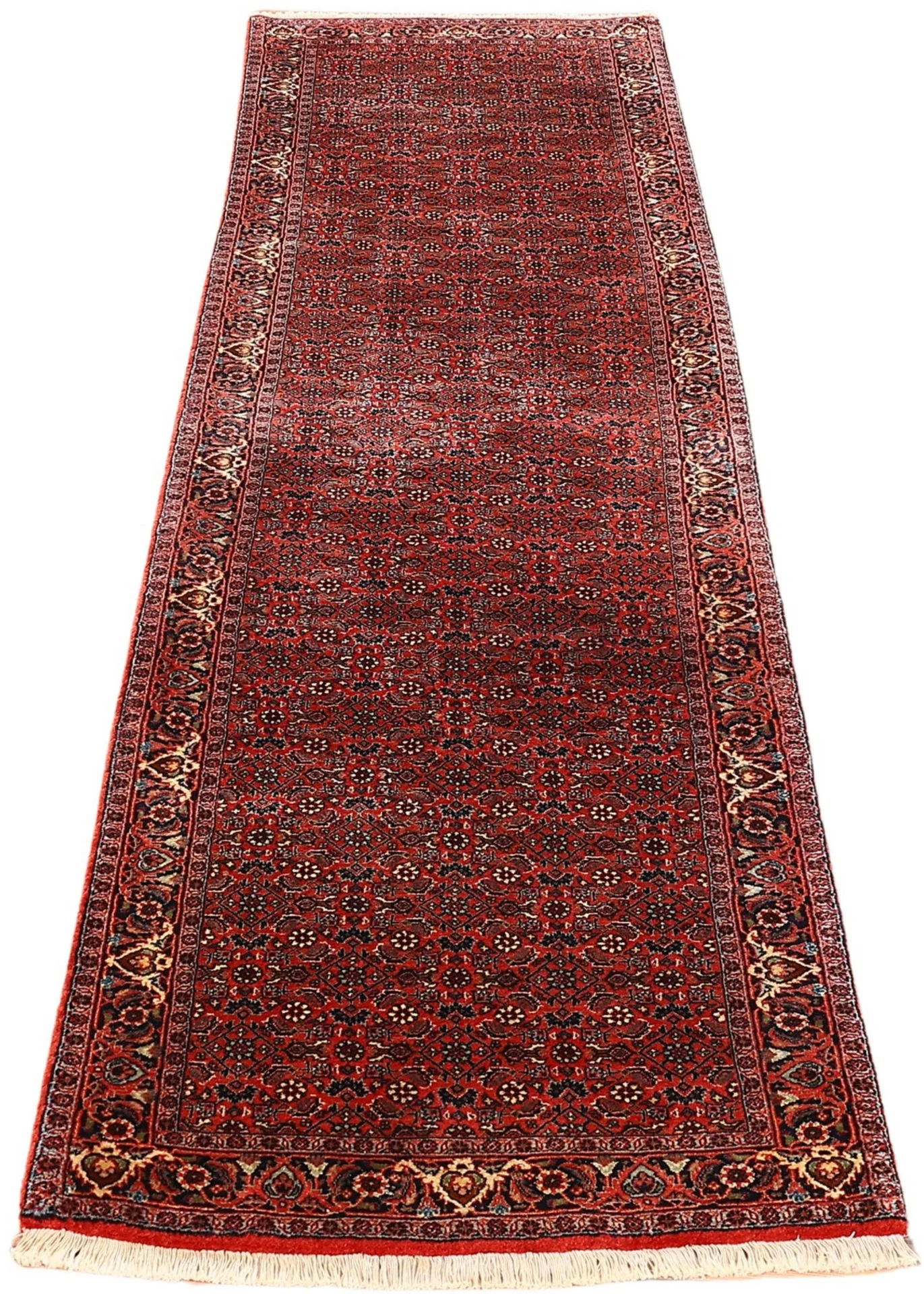 Handgeknüpfter Bijar Perserteppich, 93 × 304 cm, Wolle