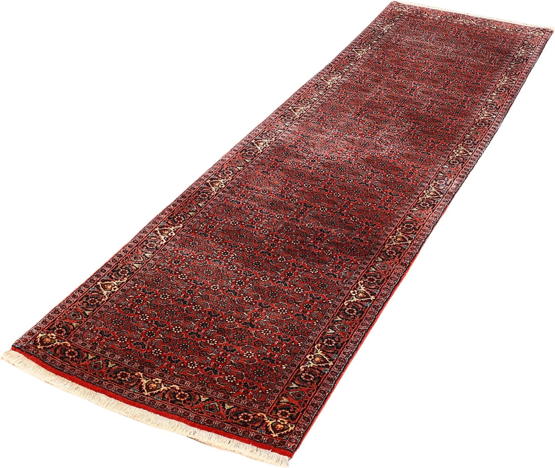 Handgeknüpfter Bijar Perserteppich, 93 × 304 cm, Wolle