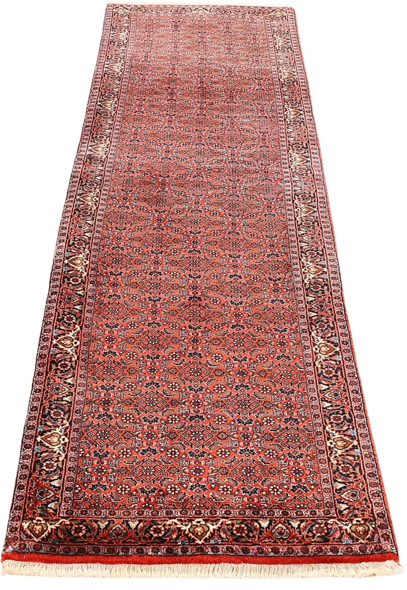Handgeknüpfter Bijar Perserteppich, 93 × 304 cm, Wolle