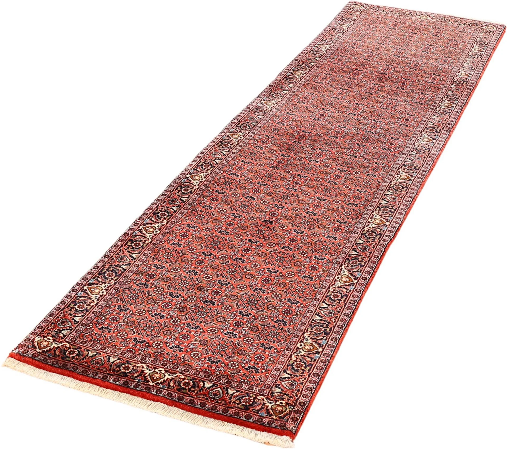 Handgeknüpfter Bijar Perserteppich, 93 × 304 cm, Wolle
