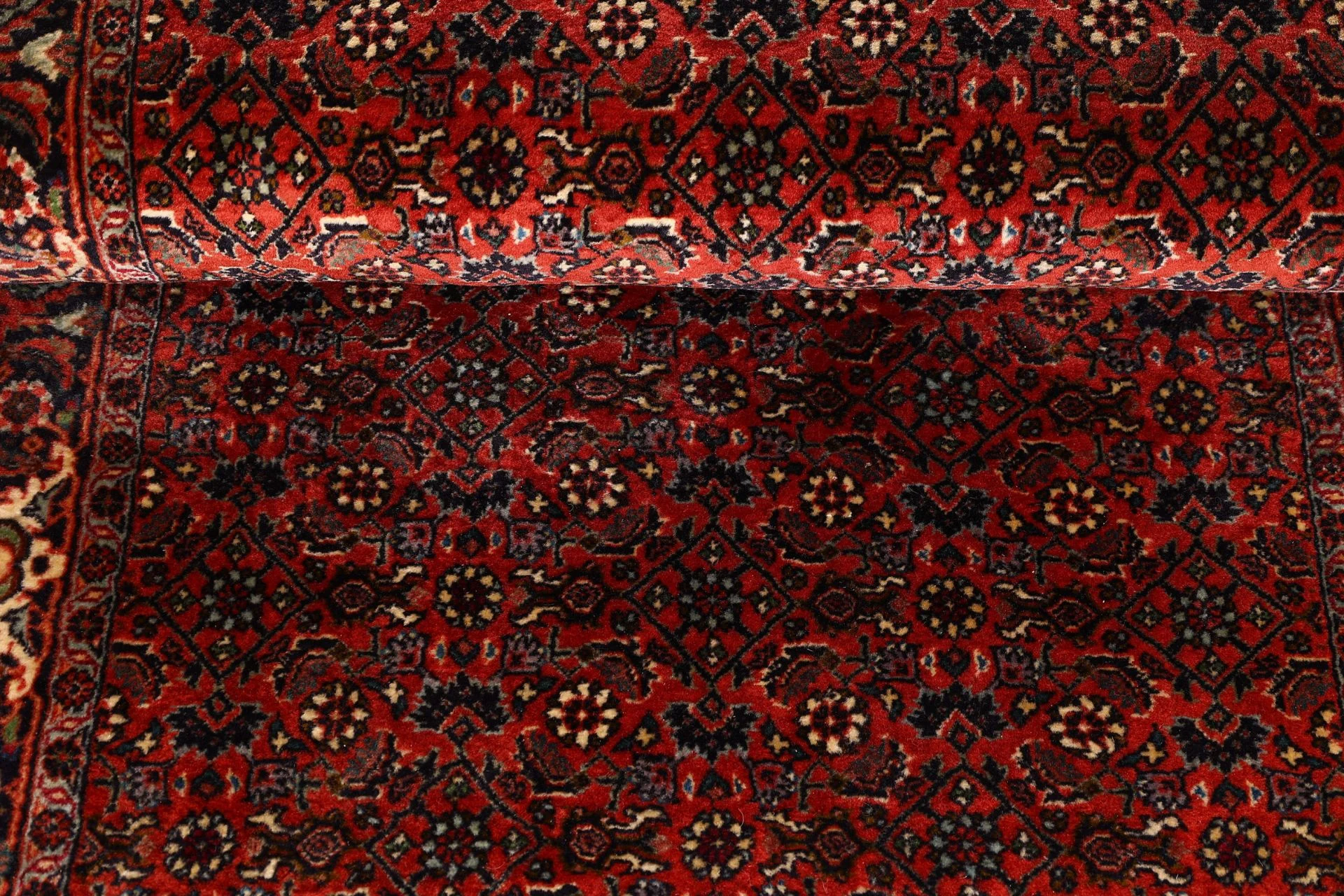 Handgeknüpfter Bijar Perserteppich, 93 × 304 cm, Wolle