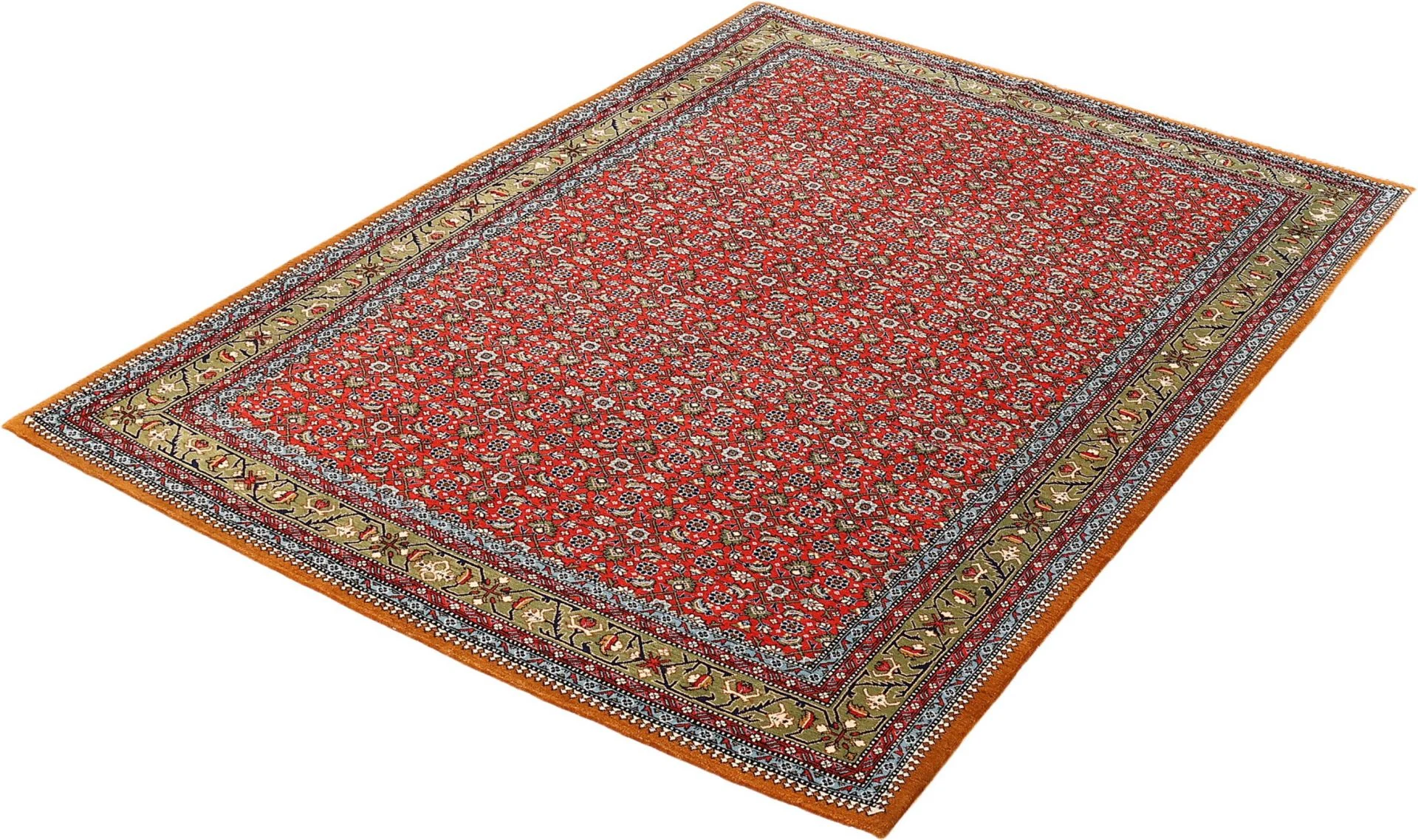 Ghom Perserteppich aus Iran, 136 × 210 cm