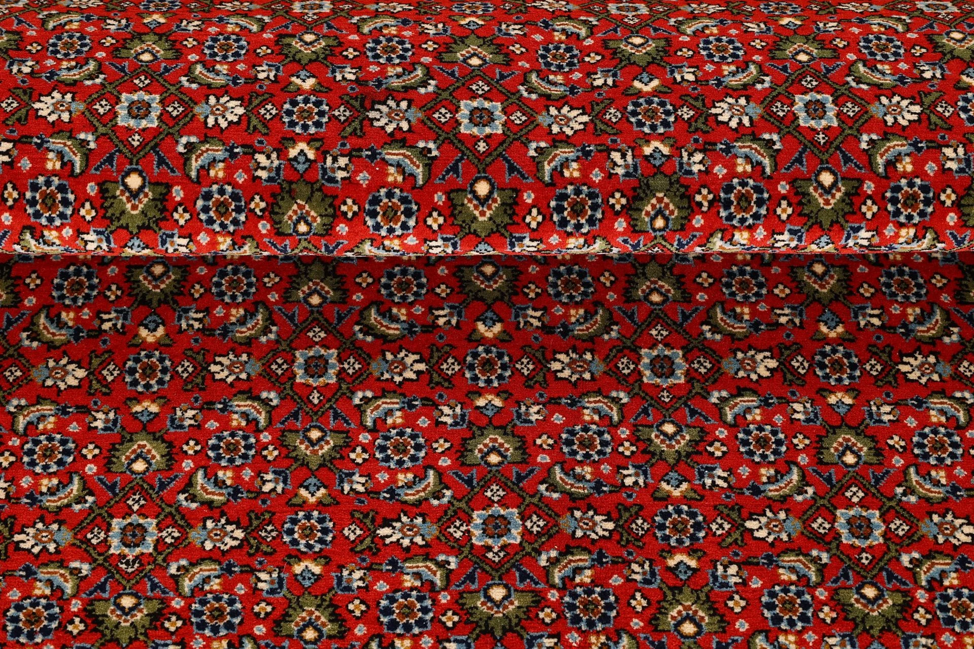 Ghom Perserteppich aus Iran, 136 × 210 cm