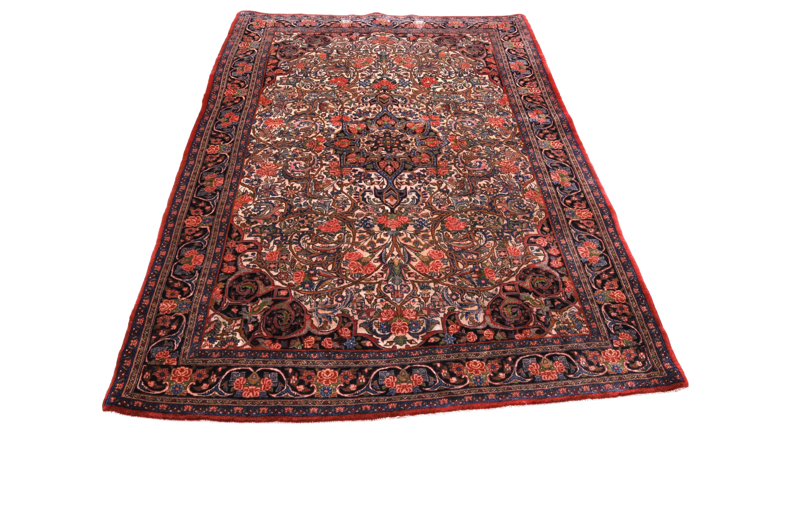 Bijar Perserteppich 217 × 146 cm aus Wolle, handgeknüpft