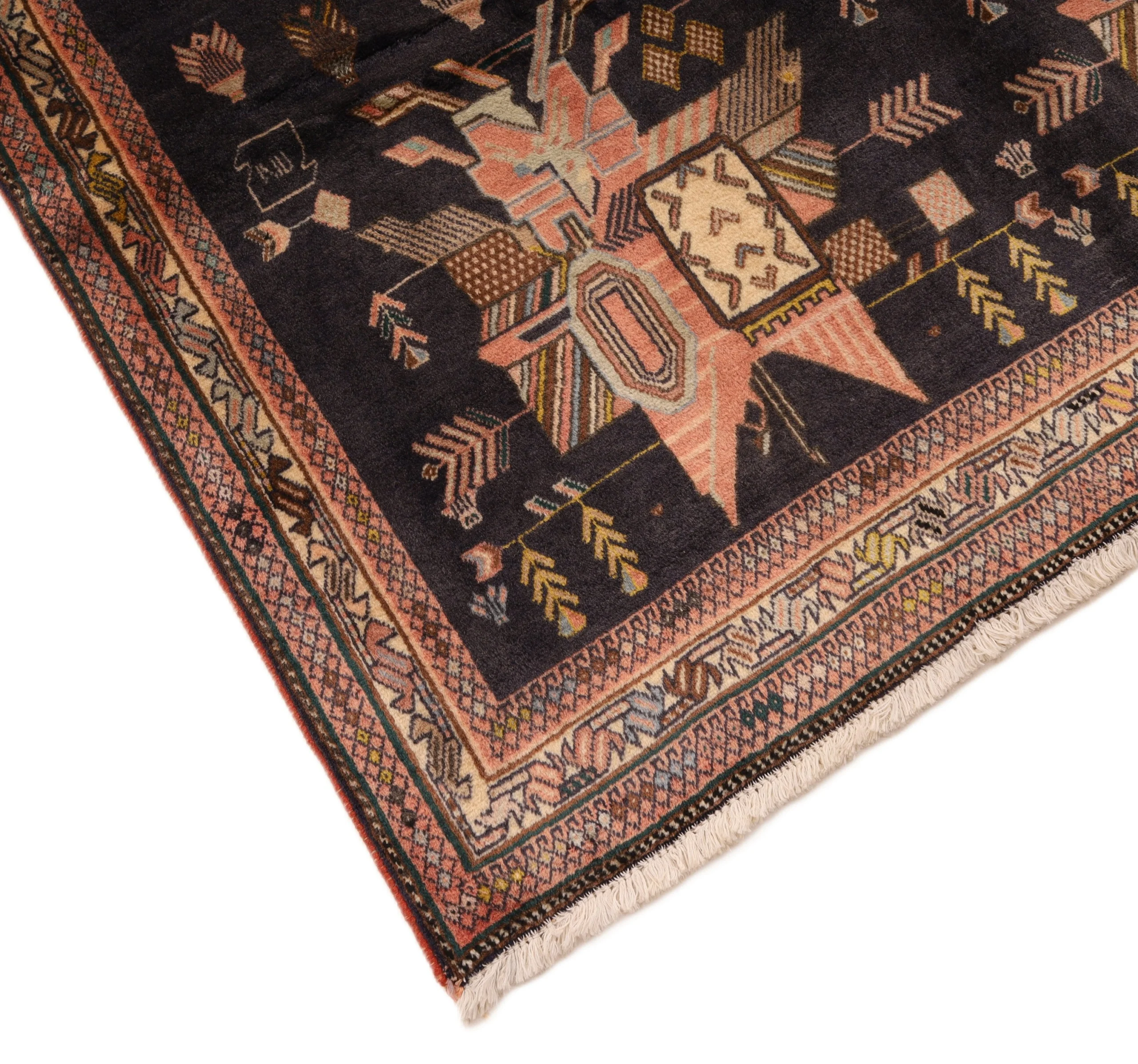 Perserteppich aus Iran, 166 × 128 cm