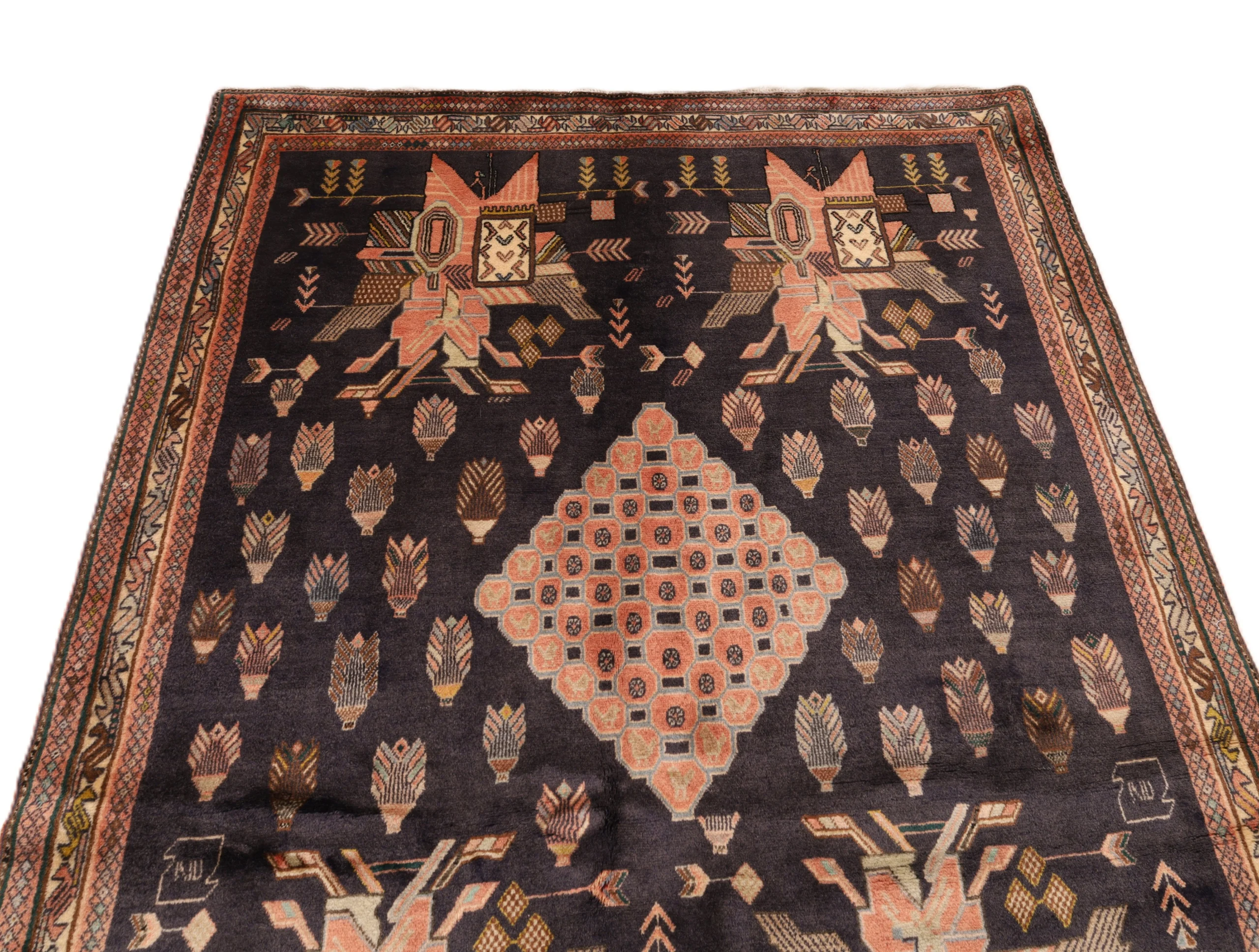 Perserteppich aus Iran, 166 × 128 cm