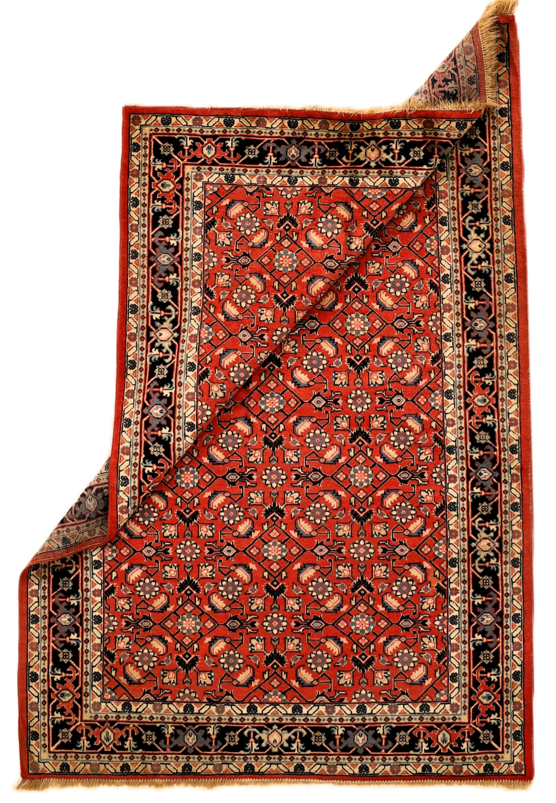 Perserteppich 175 × 119 cm aus Wolle, handgeknüpft