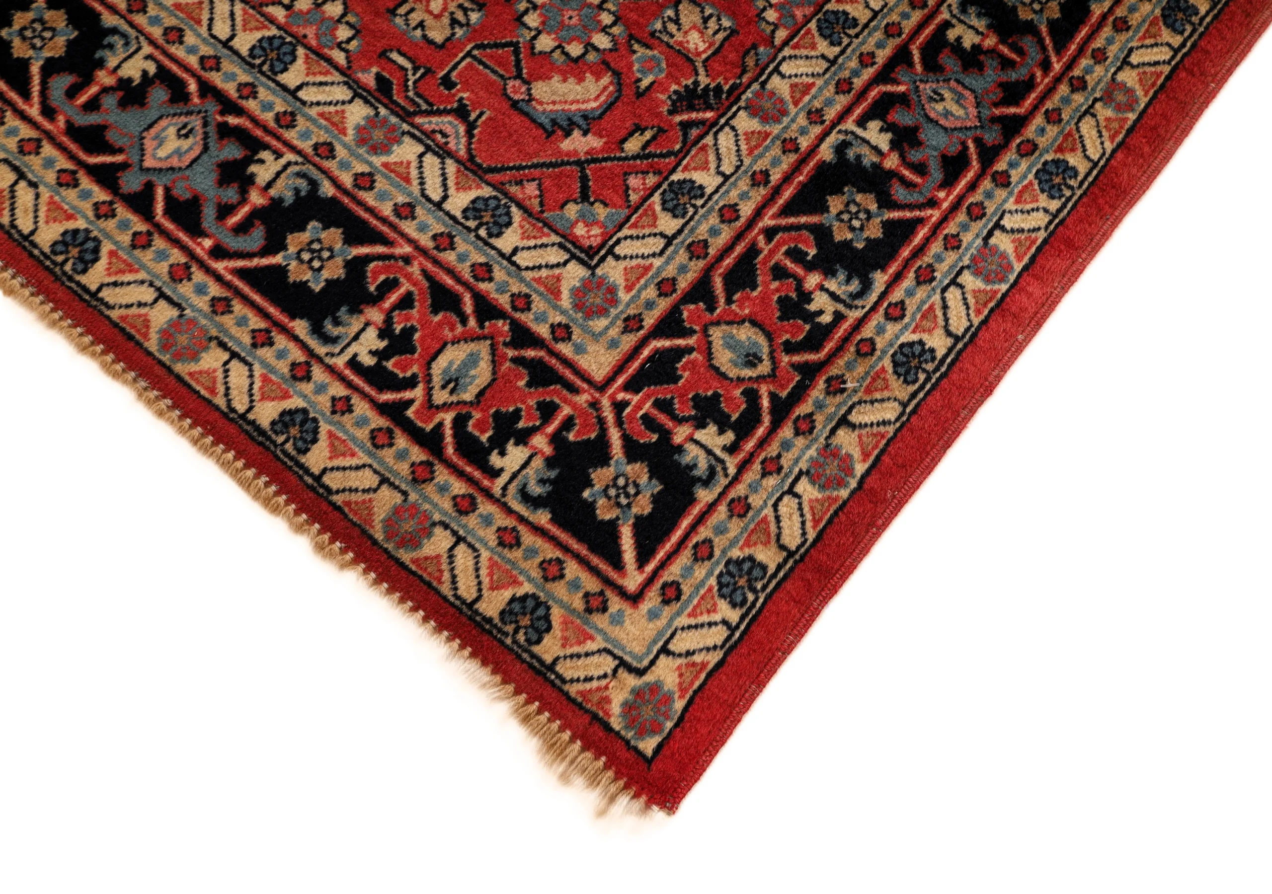 Perserteppich 175 × 119 cm aus Wolle, handgeknüpft