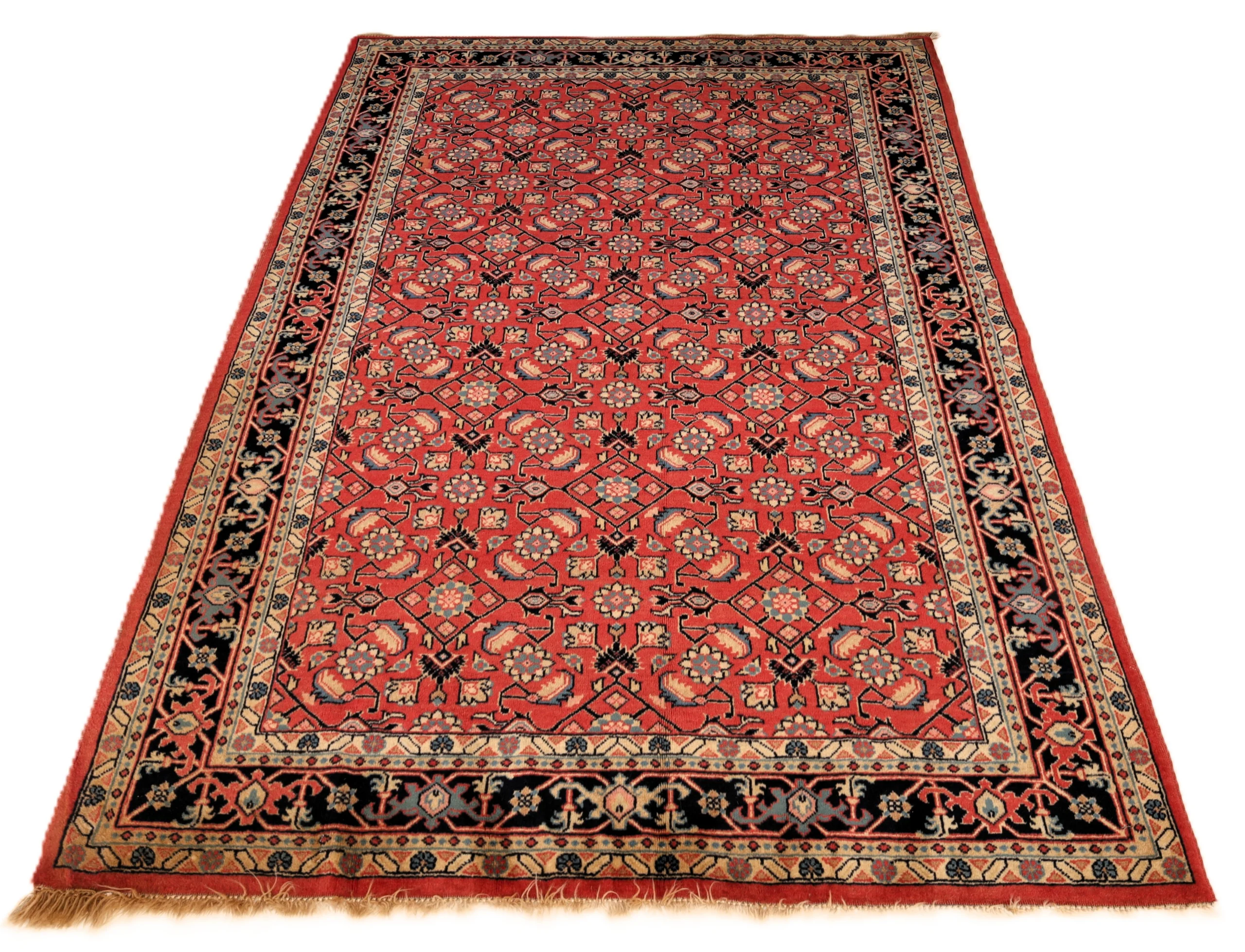 Perserteppich 175 × 119 cm aus Wolle, handgeknüpft
