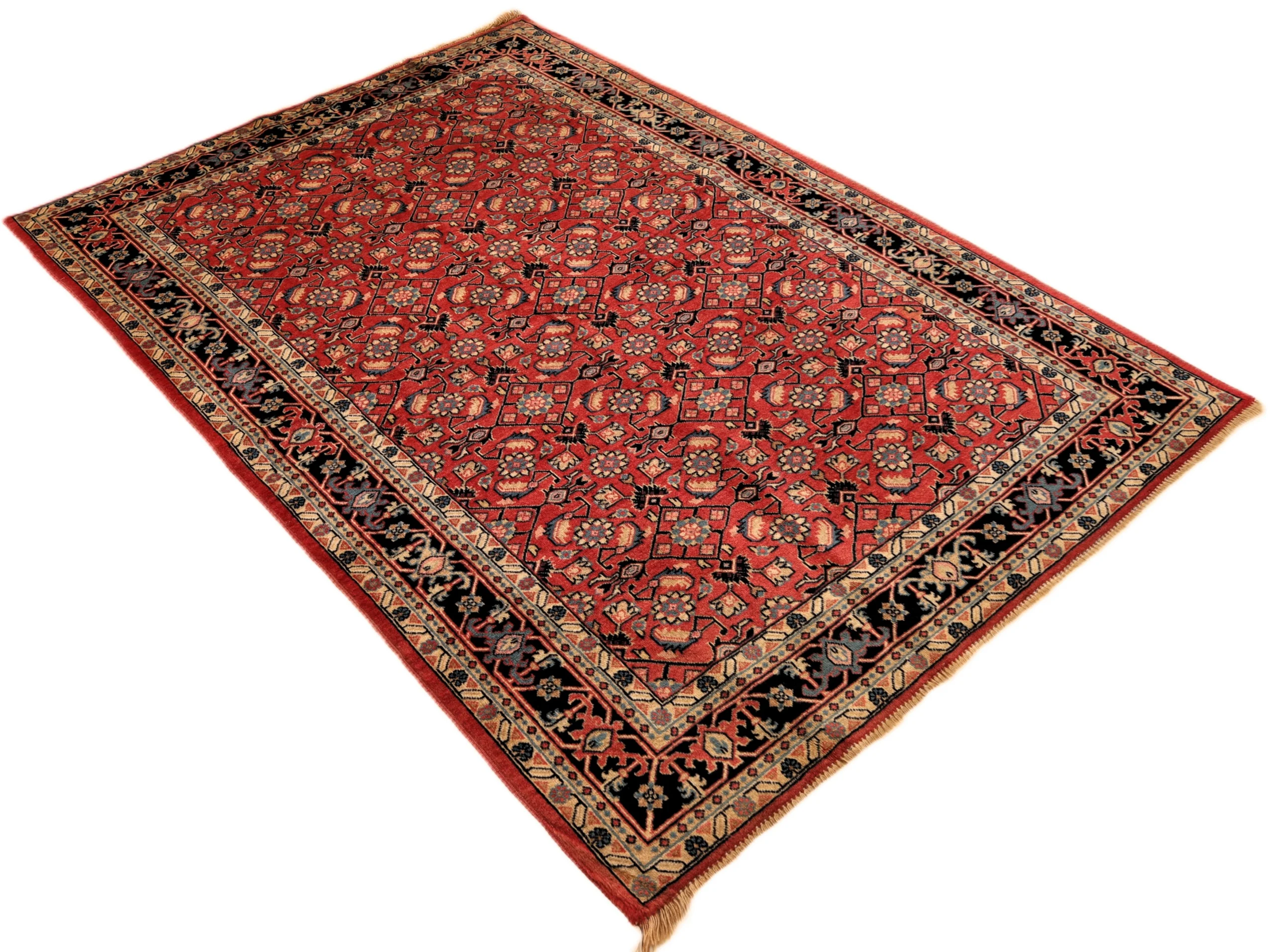Perserteppich 175 × 119 cm aus Wolle, handgeknüpft