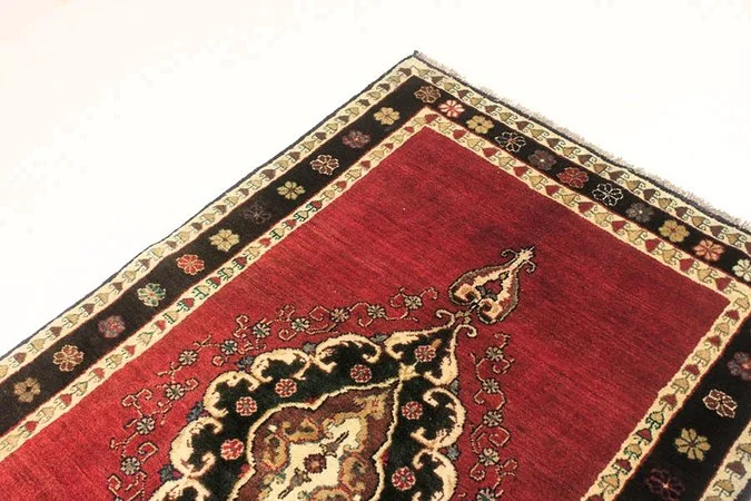 Handgeknüpfter Qashqai Perserteppich, 193 × 122 cm, Wolle