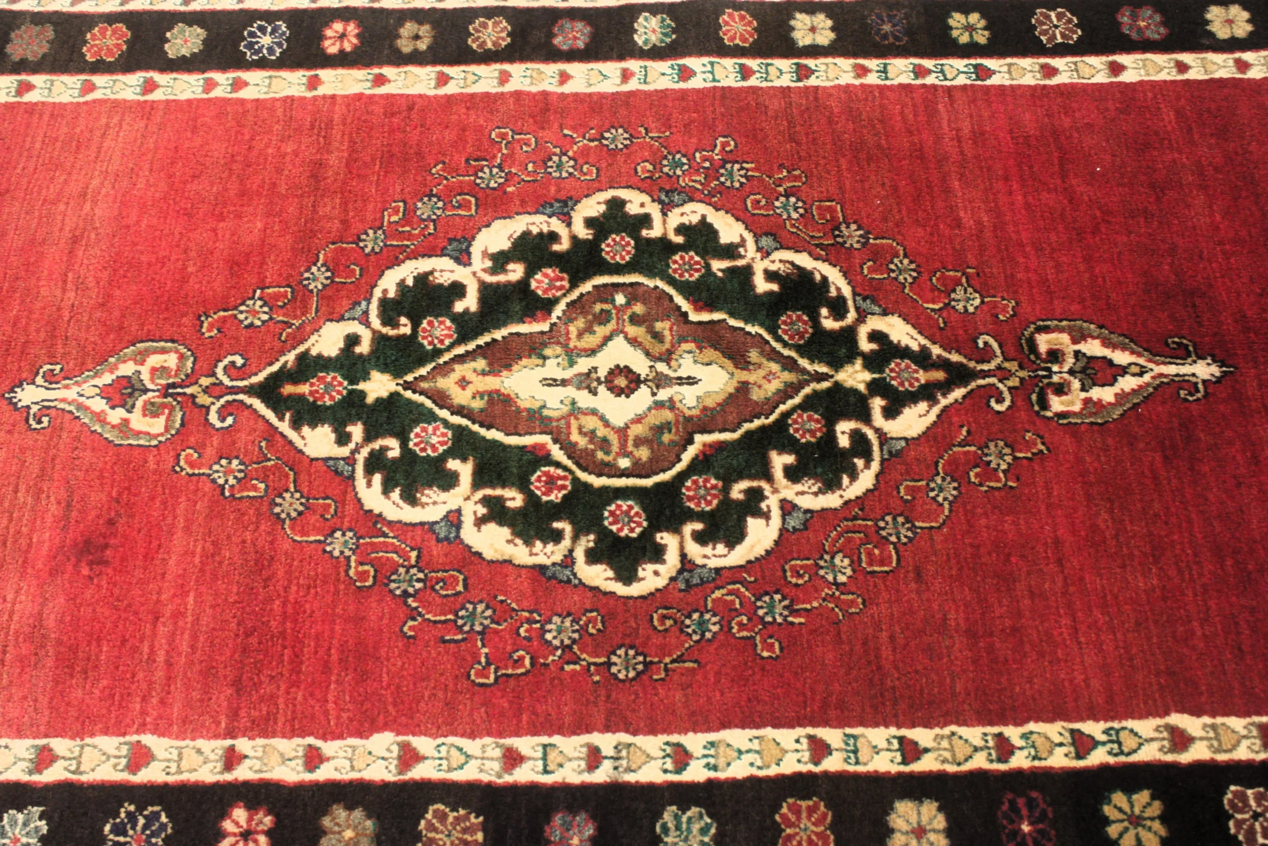 Handgeknüpfter Qashqai Perserteppich, 193 × 122 cm, Wolle