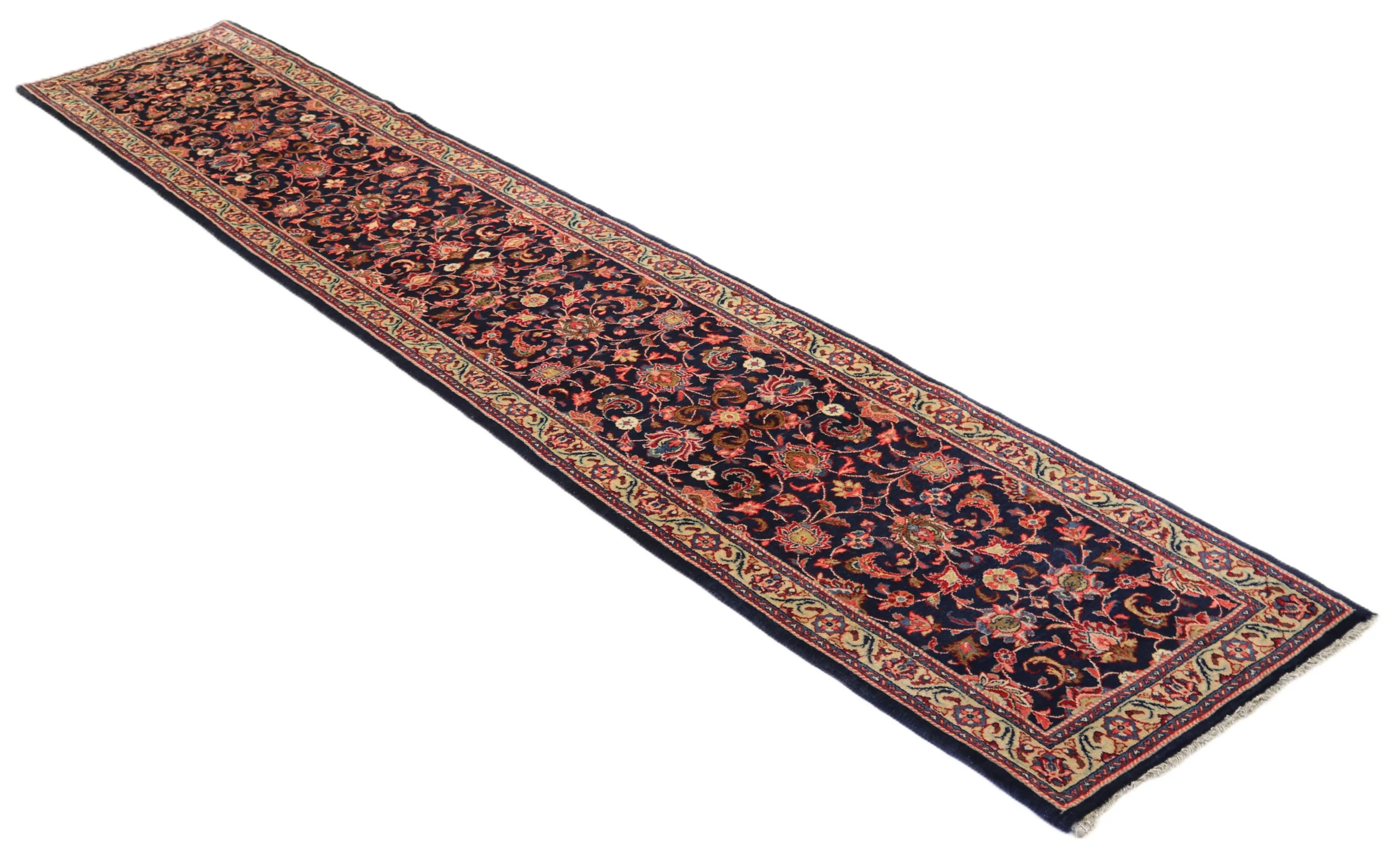 Sarough Perserteppich aus Iran, 465 × 82 cm