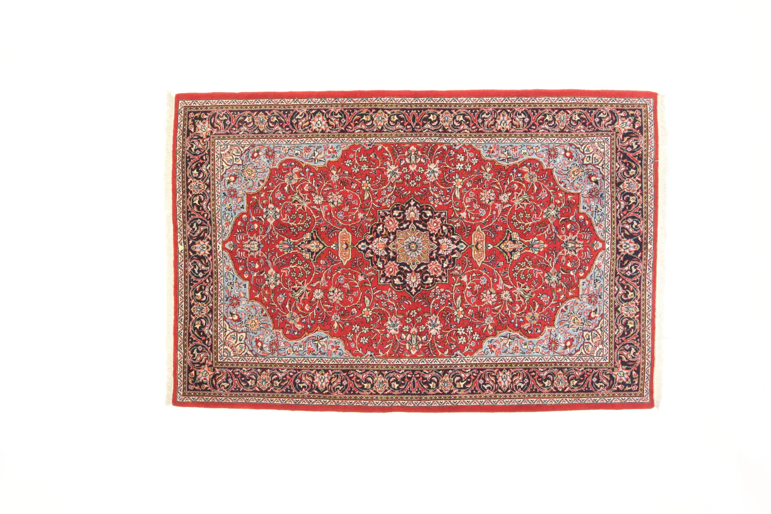Handgeknüpfter Sarough Perserteppich, 215 × 144 cm, Wolle