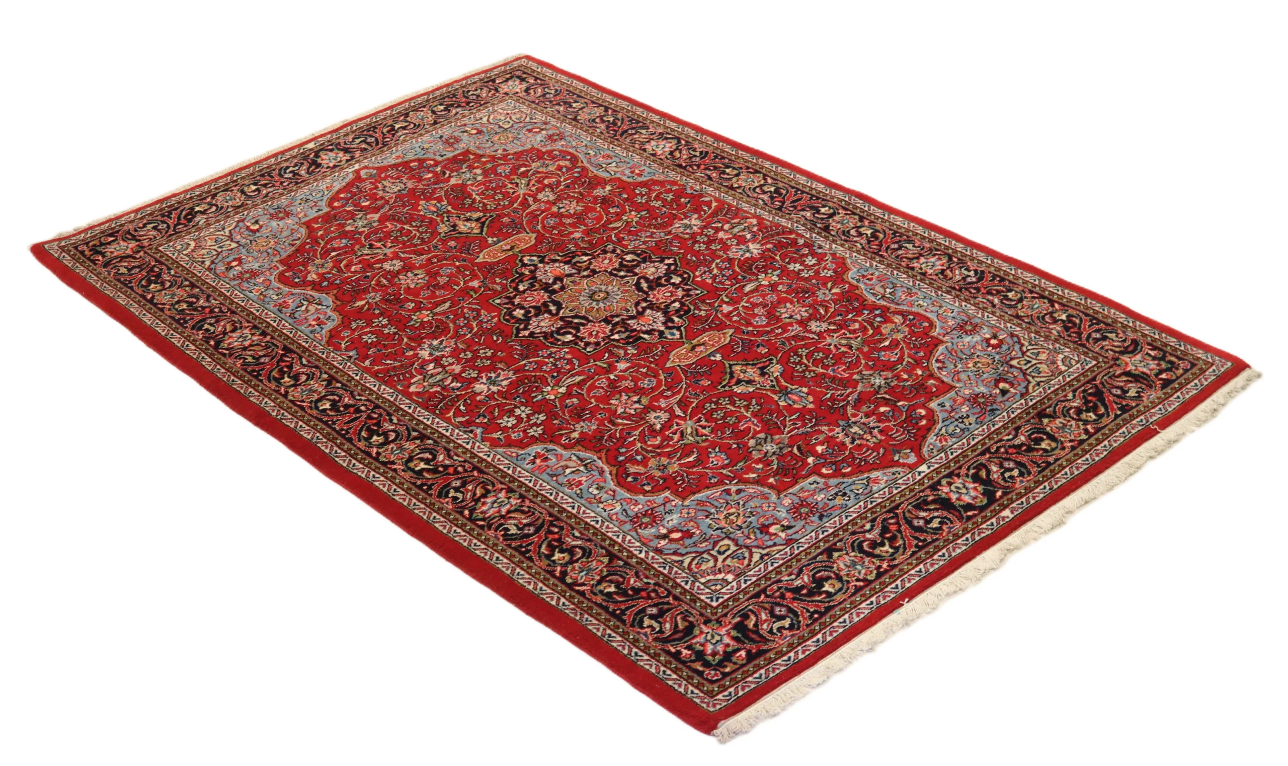 Handgeknüpfter Sarough Perserteppich, 215 × 144 cm, Wolle