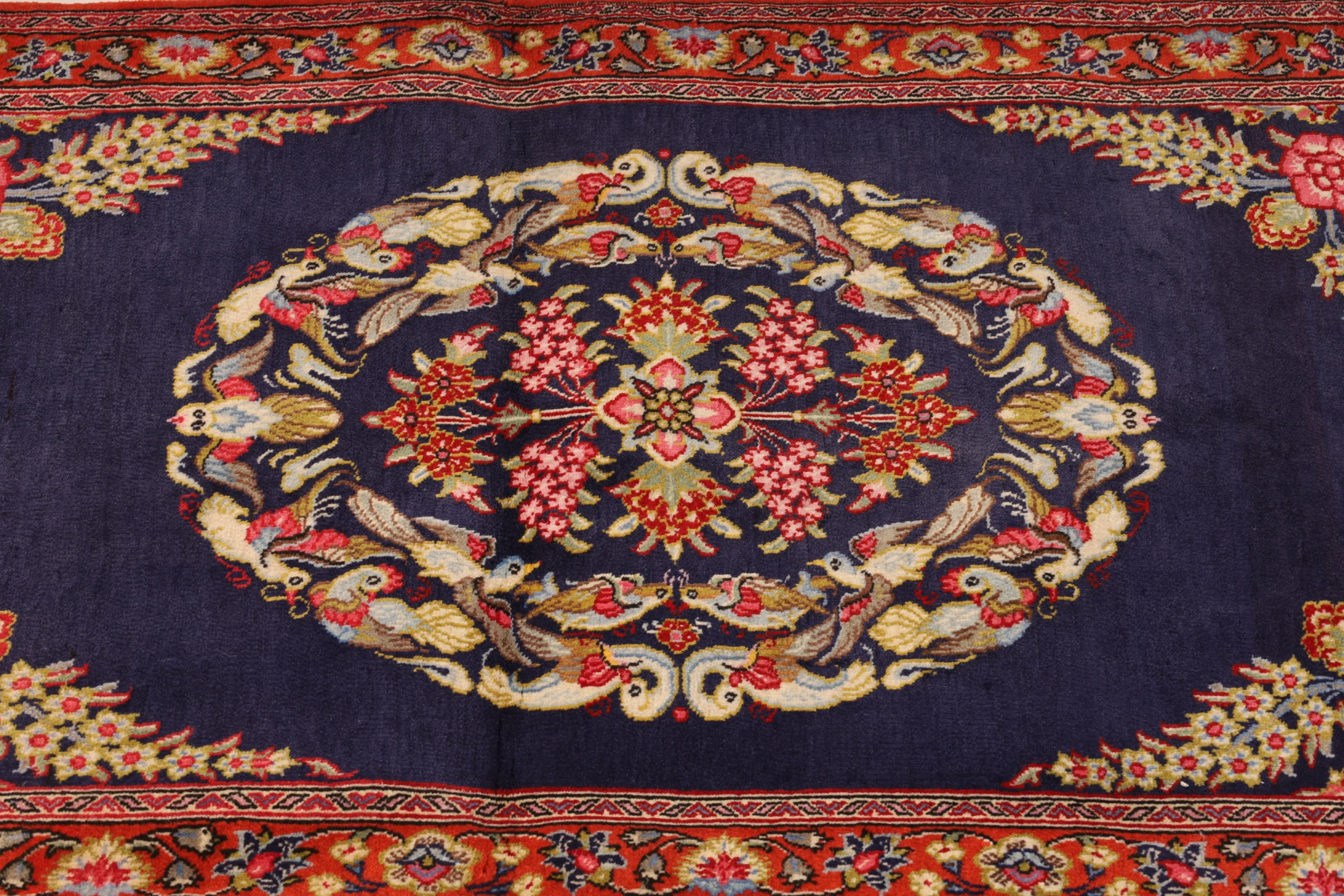 Handgeknüpfter Ghom Perserteppich 305 × 70 cm