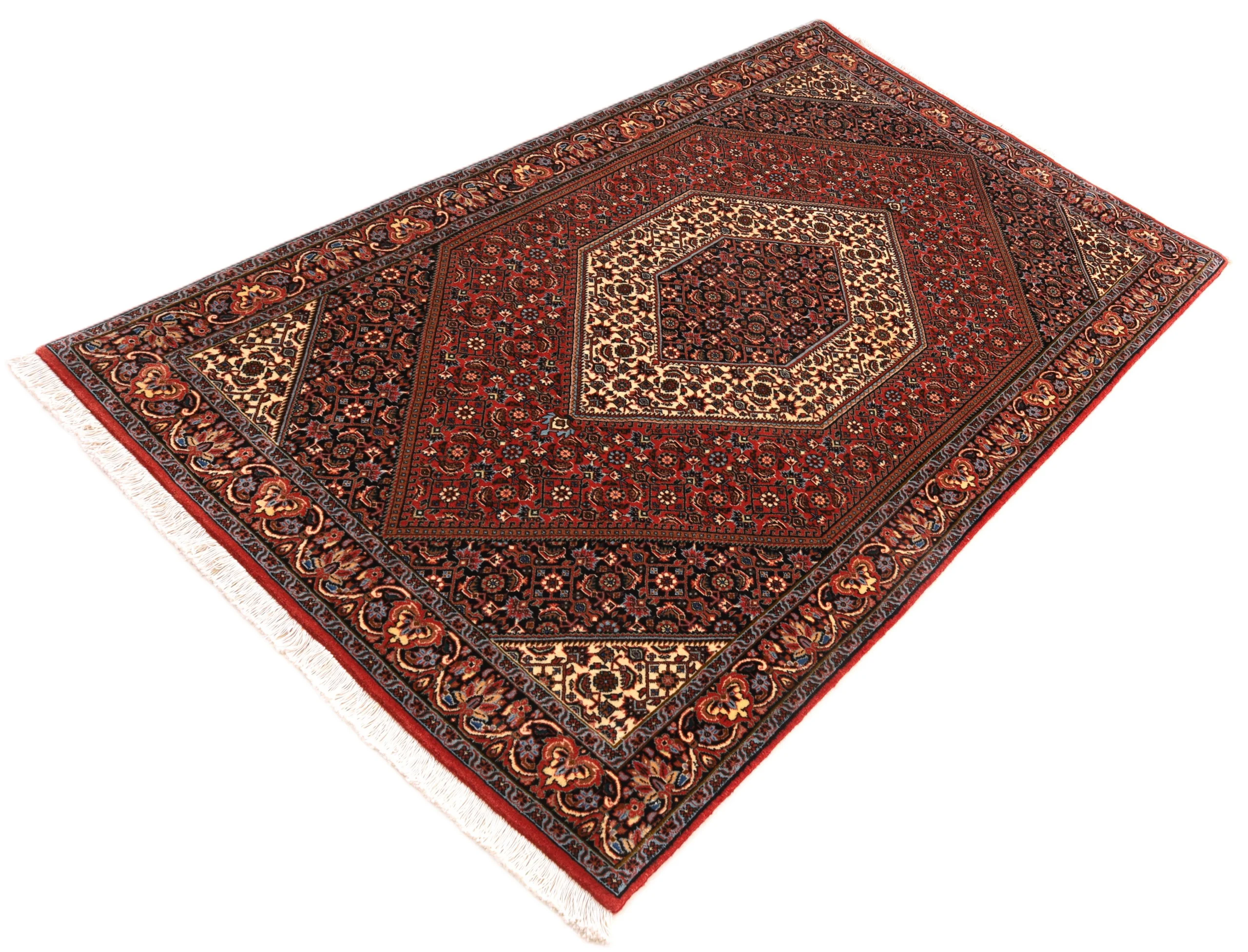Handgeknüpfter Bijar Perserteppich 185 × 109 cm