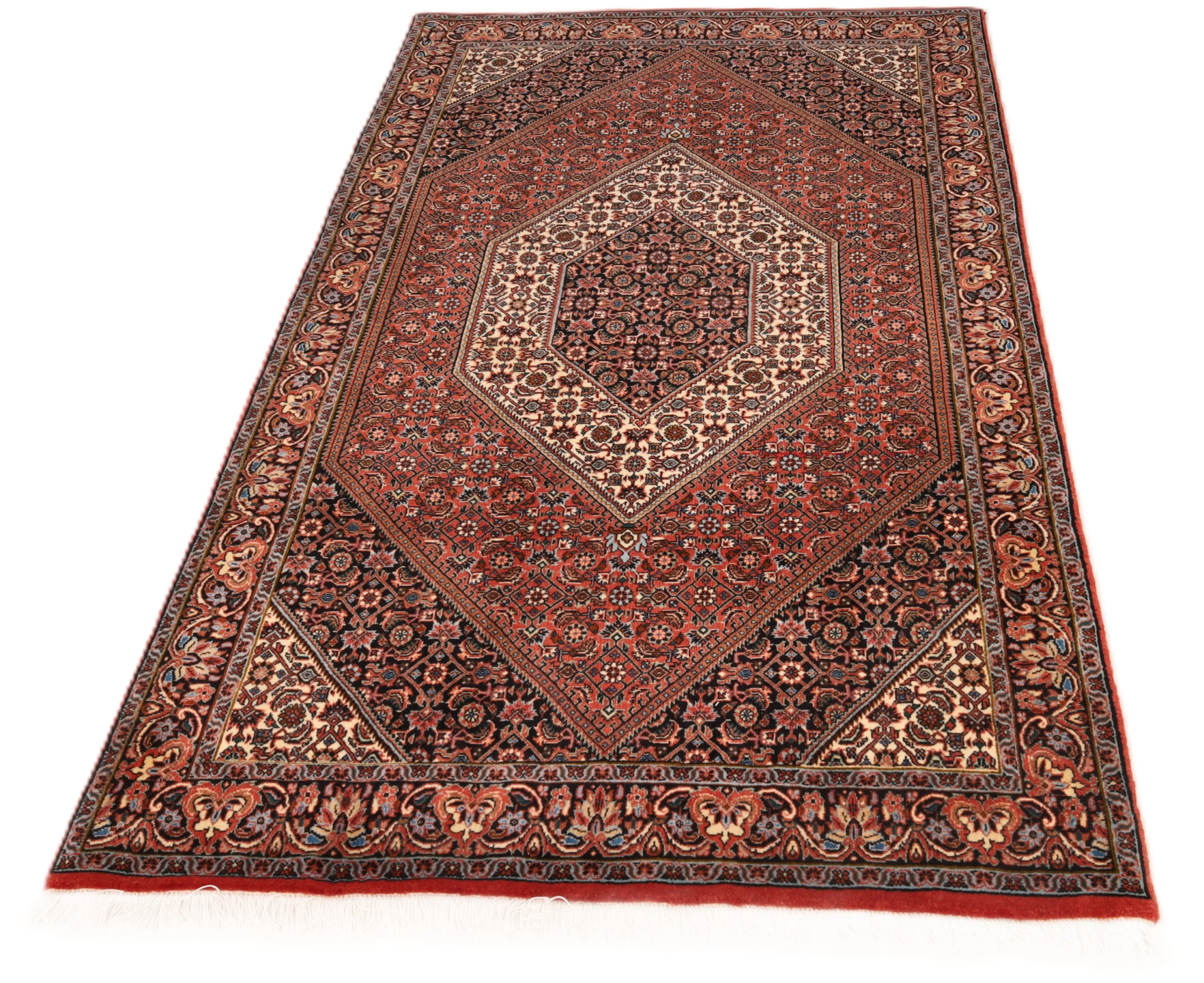 Handgeknüpfter Bijar Perserteppich 185 × 109 cm