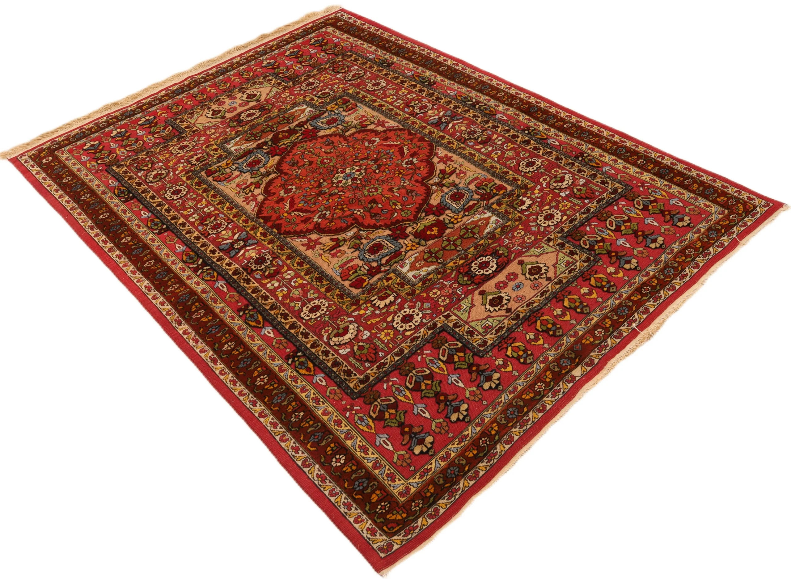 perserteppich-183-x-130-cm-wolle-handgeknupft-rot-orange-22-scaled Handgeknüpfter Perserteppich, 183 × 130 cm, Wolle