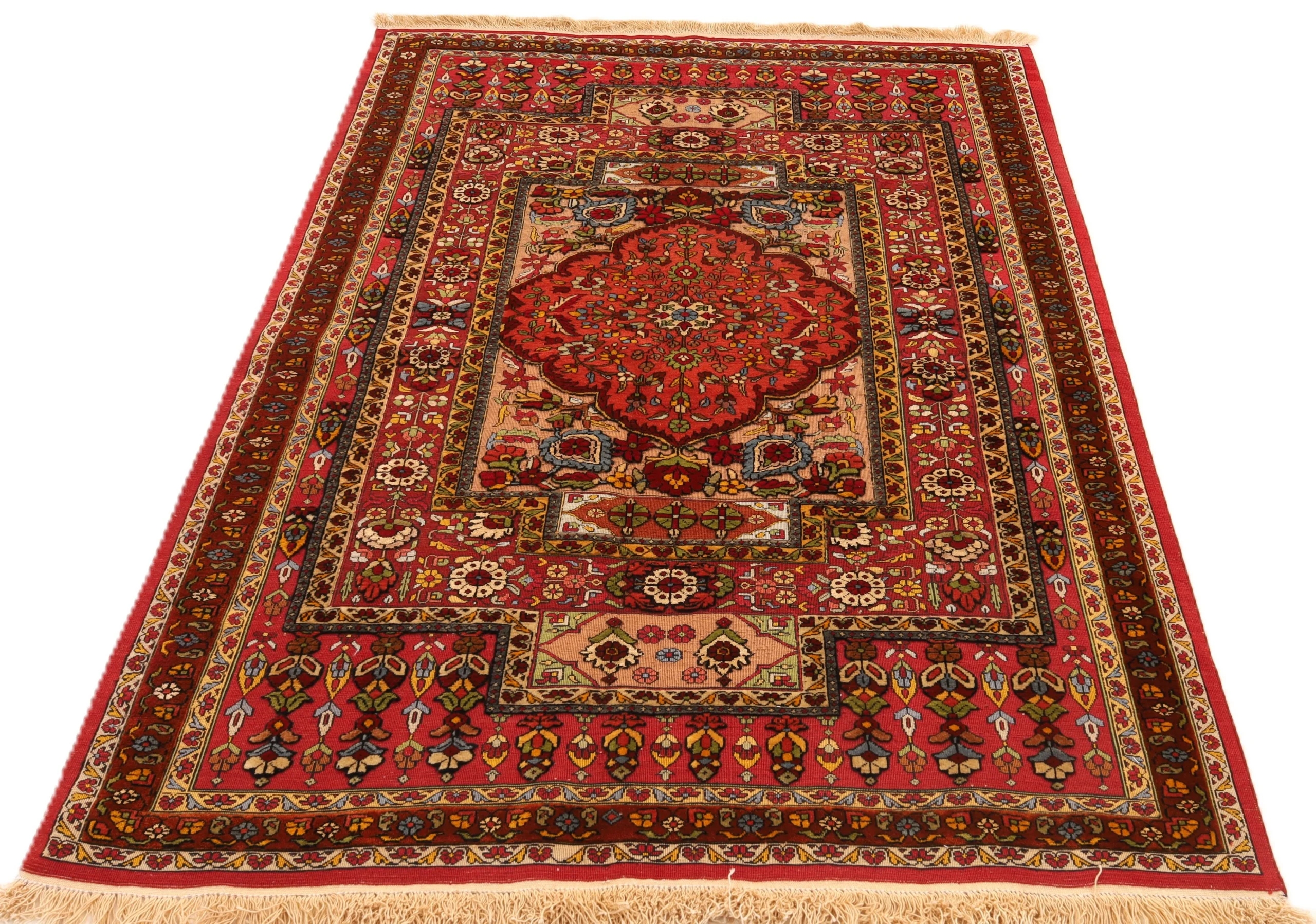 perserteppich-183-x-130-cm-wolle-handgeknupft-rot-orange-30-scaled Handgeknüpfter Perserteppich, 183 × 130 cm, Wolle