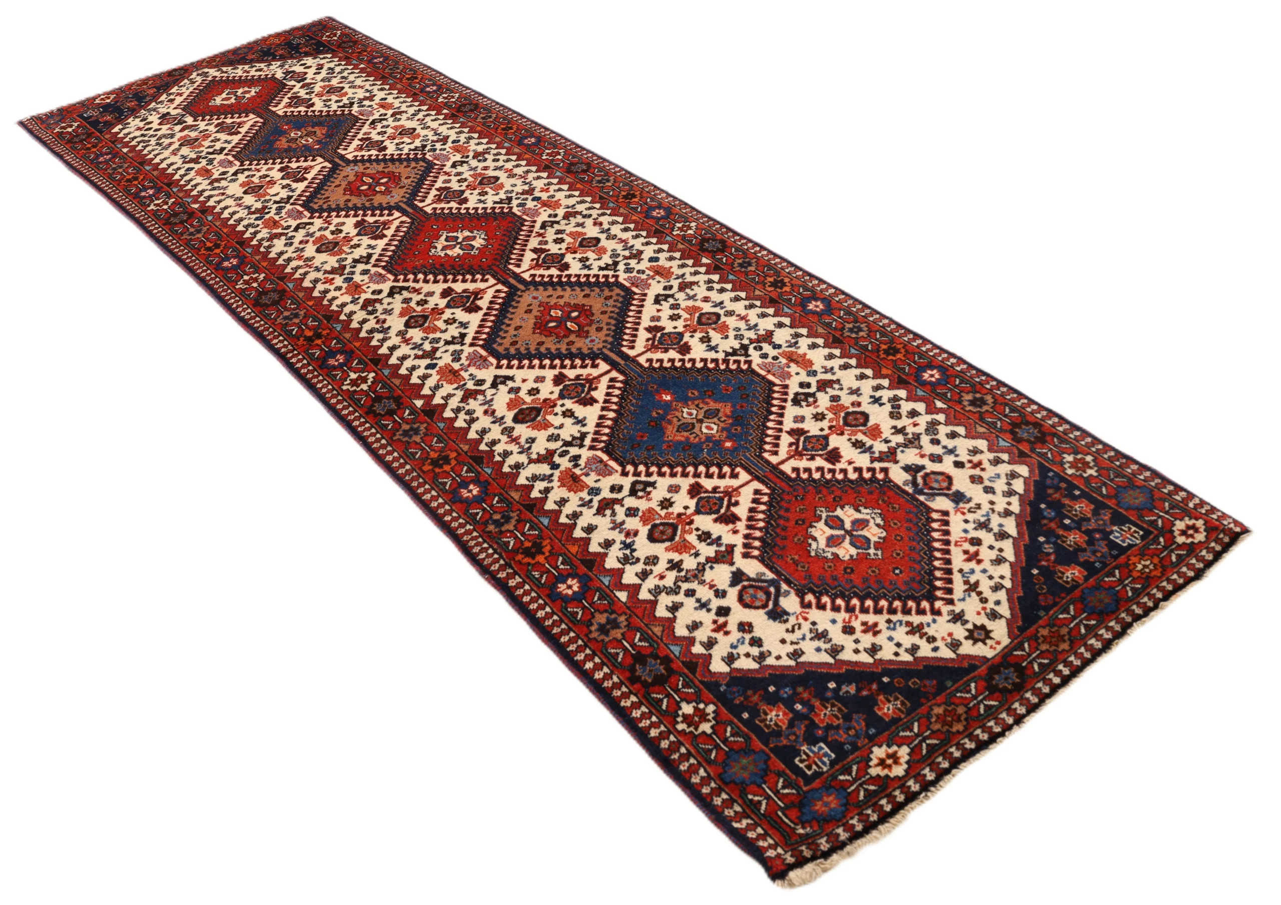 Handgeknüpfter Perserteppich 295 × 86 cm