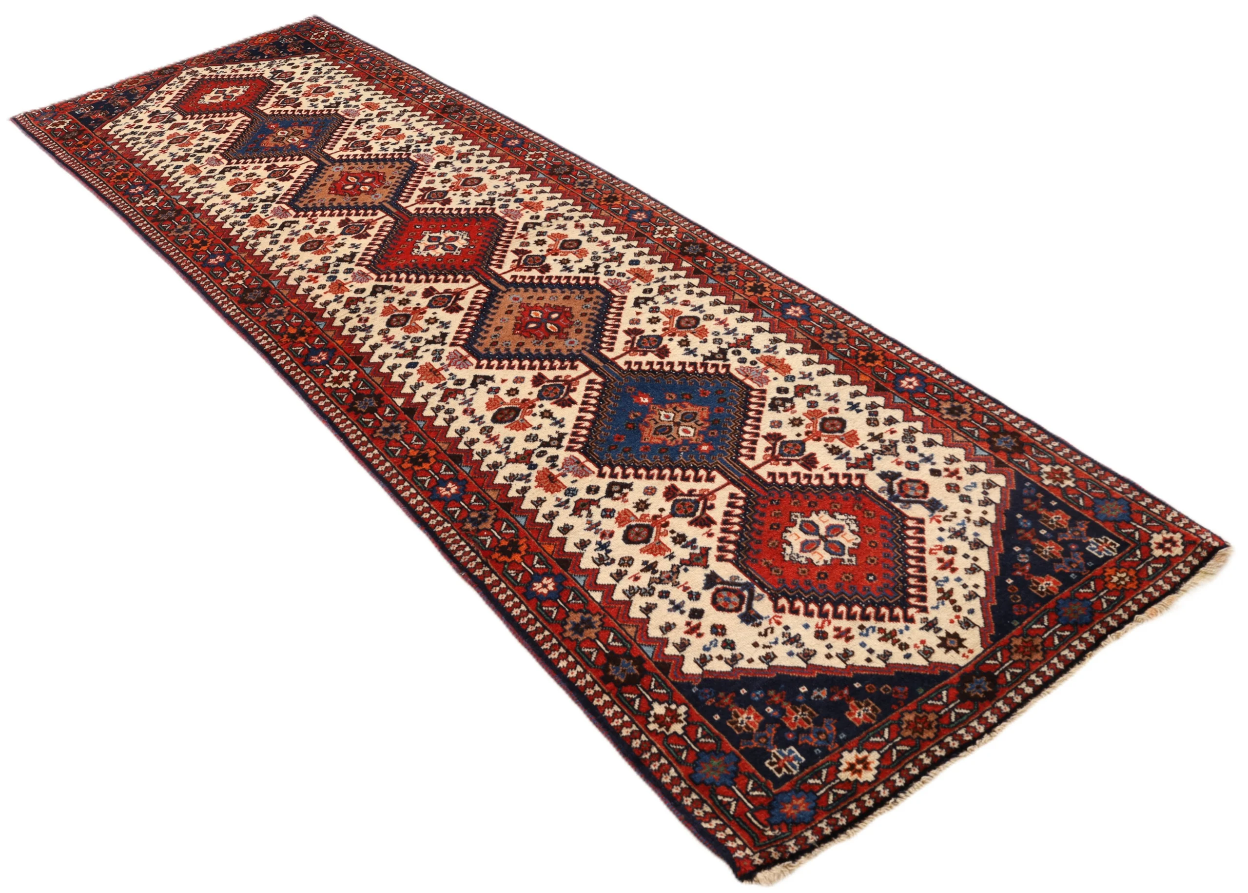 Handgeknüpfter Perserteppich 295 × 86 cm