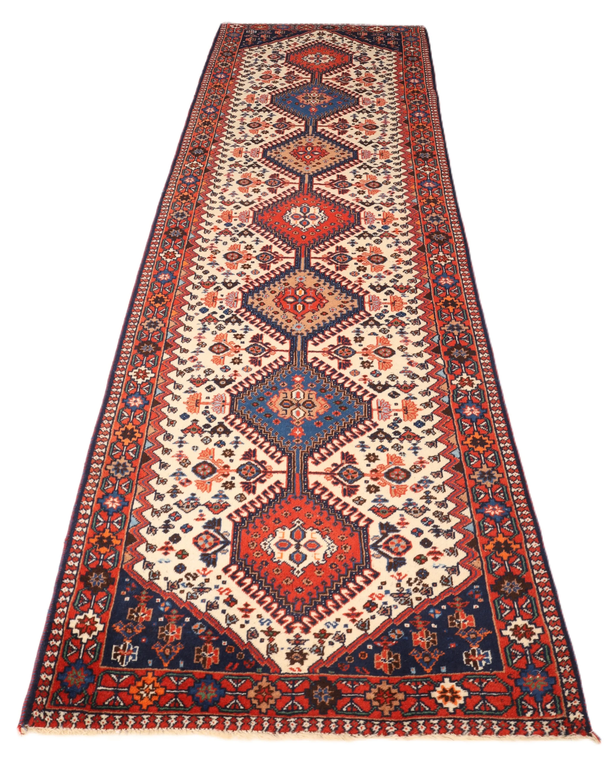 Handgeknüpfter Perserteppich 295 × 86 cm