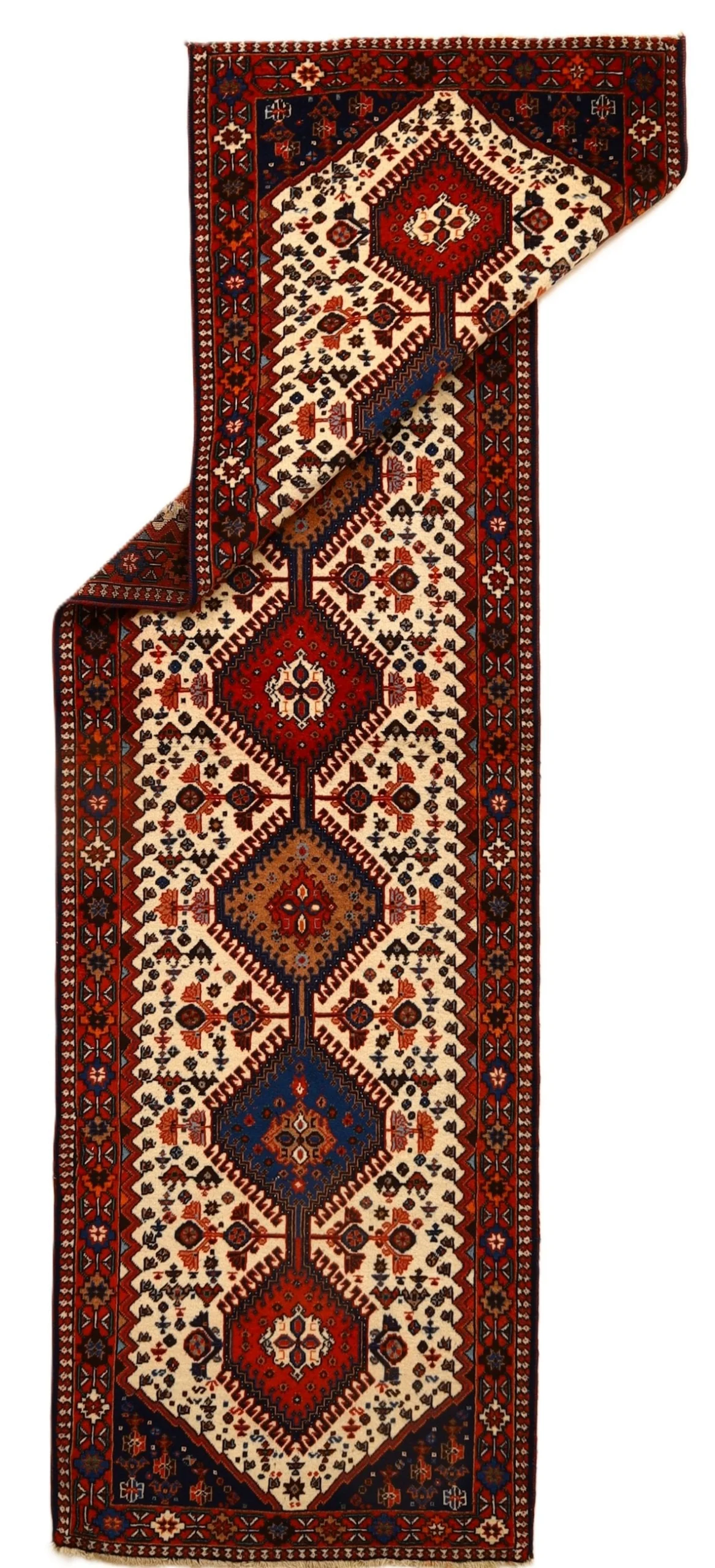 Handgeknüpfter Perserteppich 295 × 86 cm