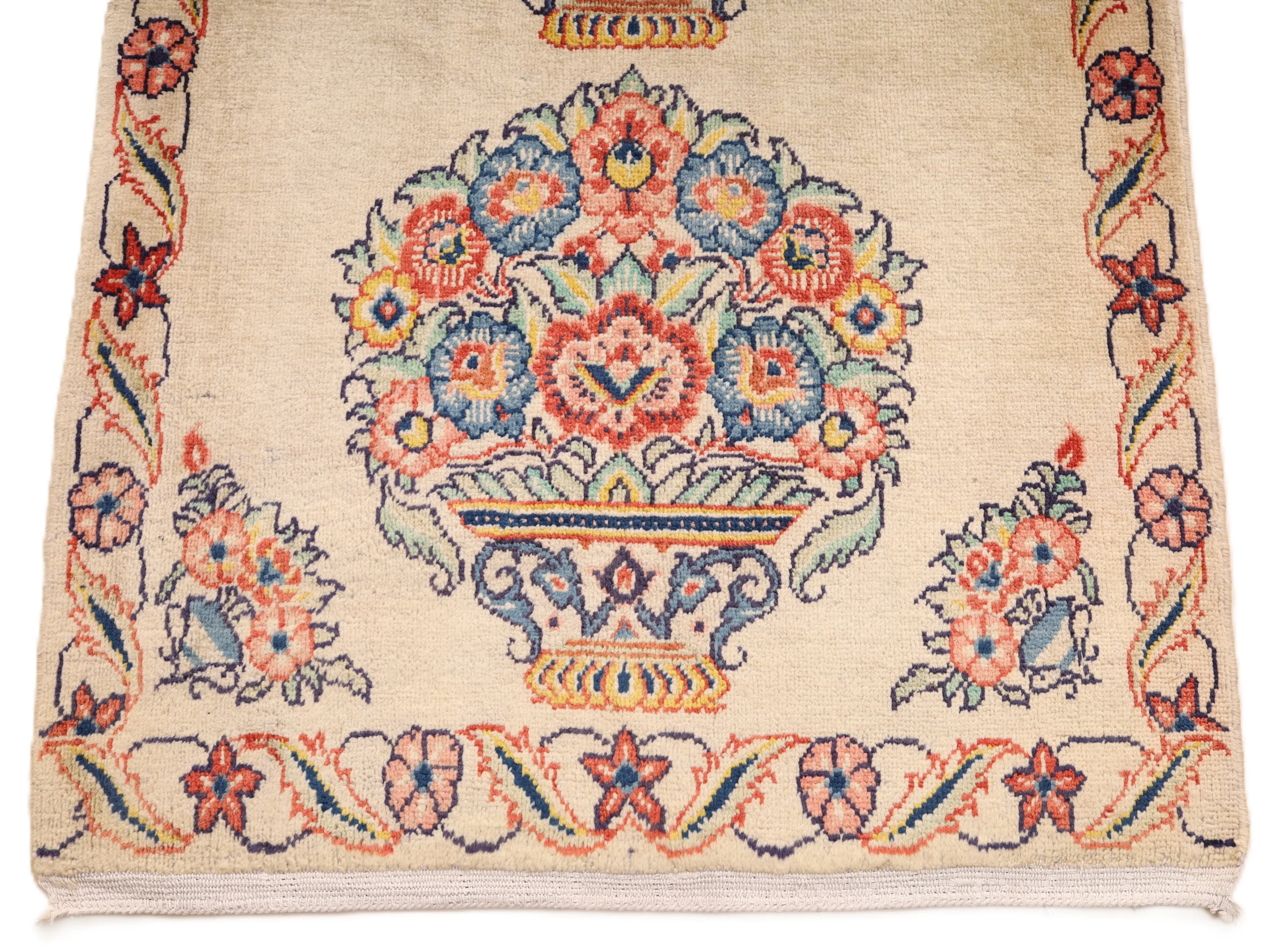 Handgeknüpfter Sarough Perserteppich 298 × 90 cm
