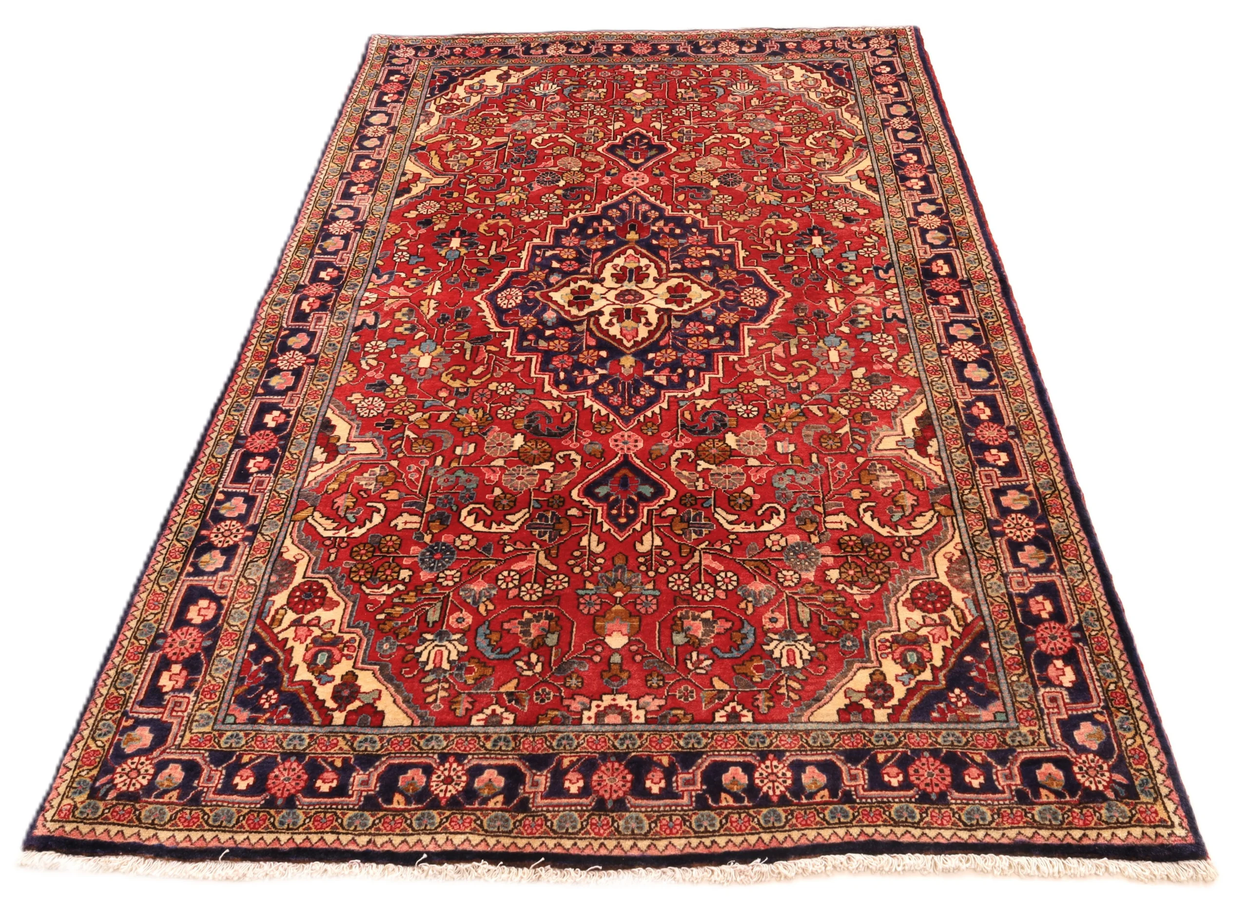 Handgeknüpfter Malayer Perserteppich 208 × 133 cm