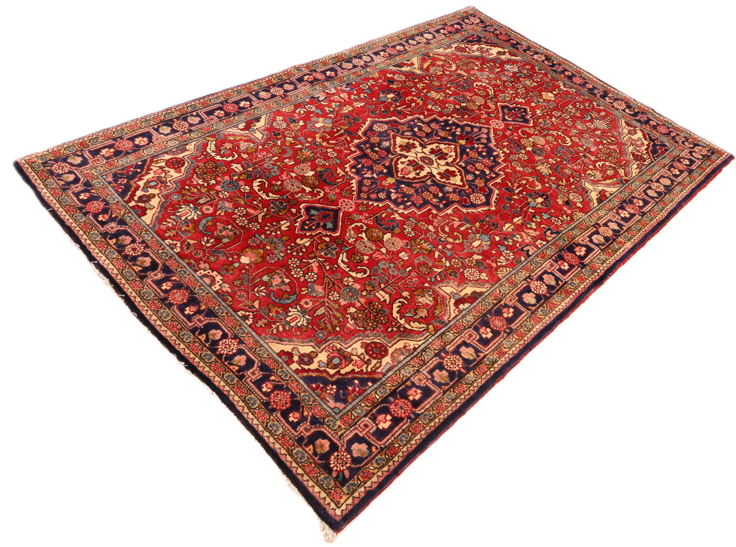 Handgeknüpfter Malayer Perserteppich 208 × 133 cm