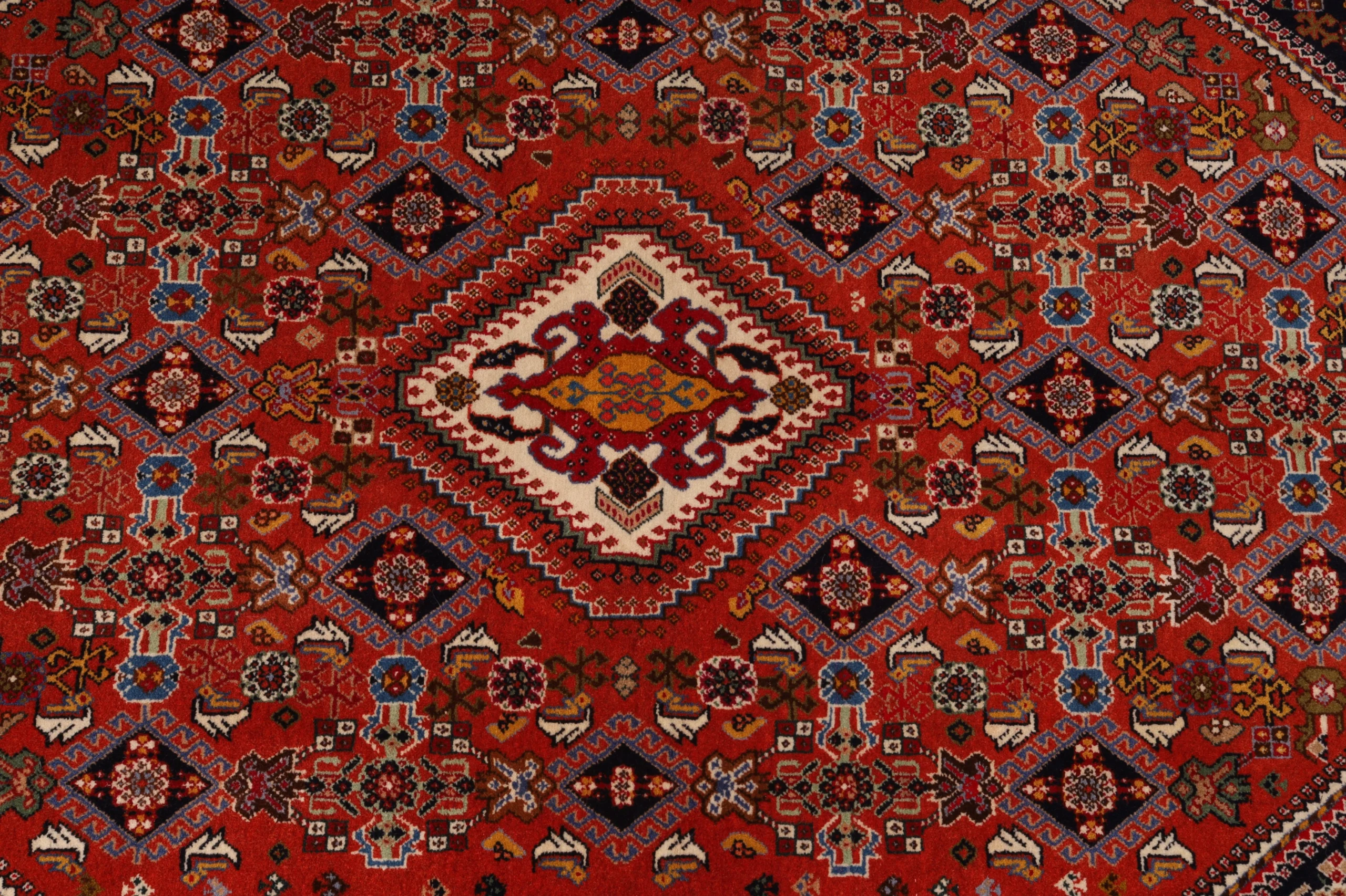 Qashqai Perserteppich aus Iran, 207 × 130 cm