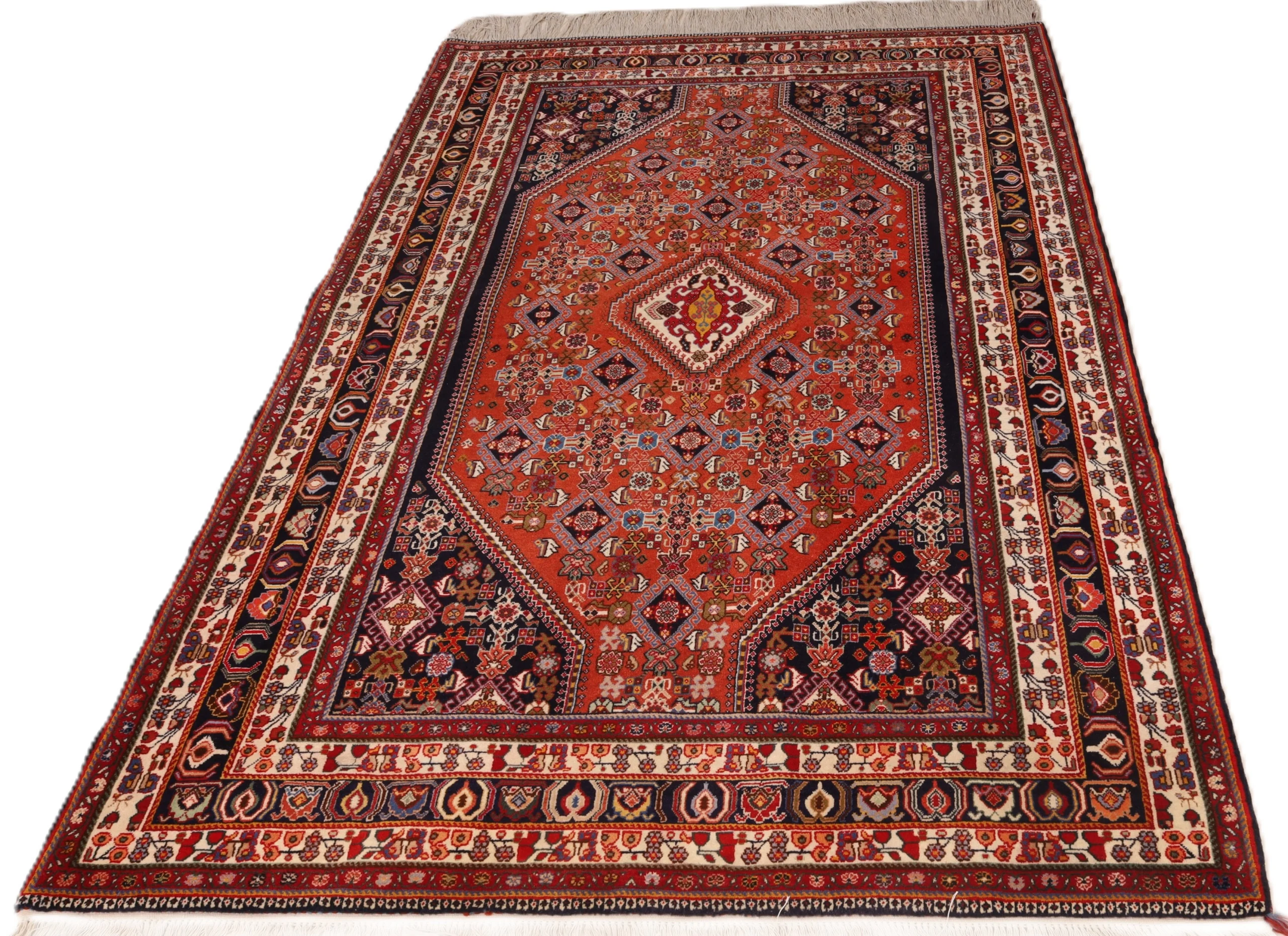 Qashqai Perserteppich aus Iran, 207 × 130 cm