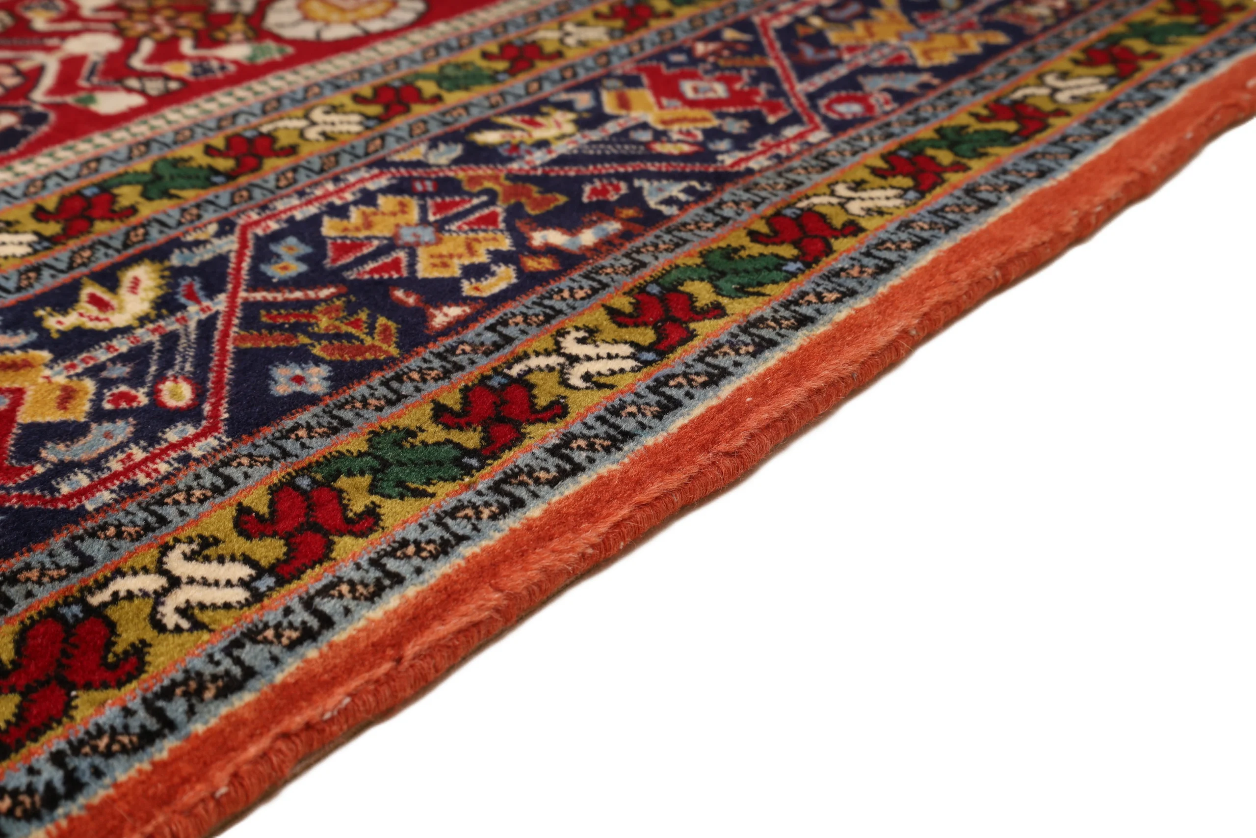 Handgeknüpfter Qashqai Perserteppich 237 × 155 cm