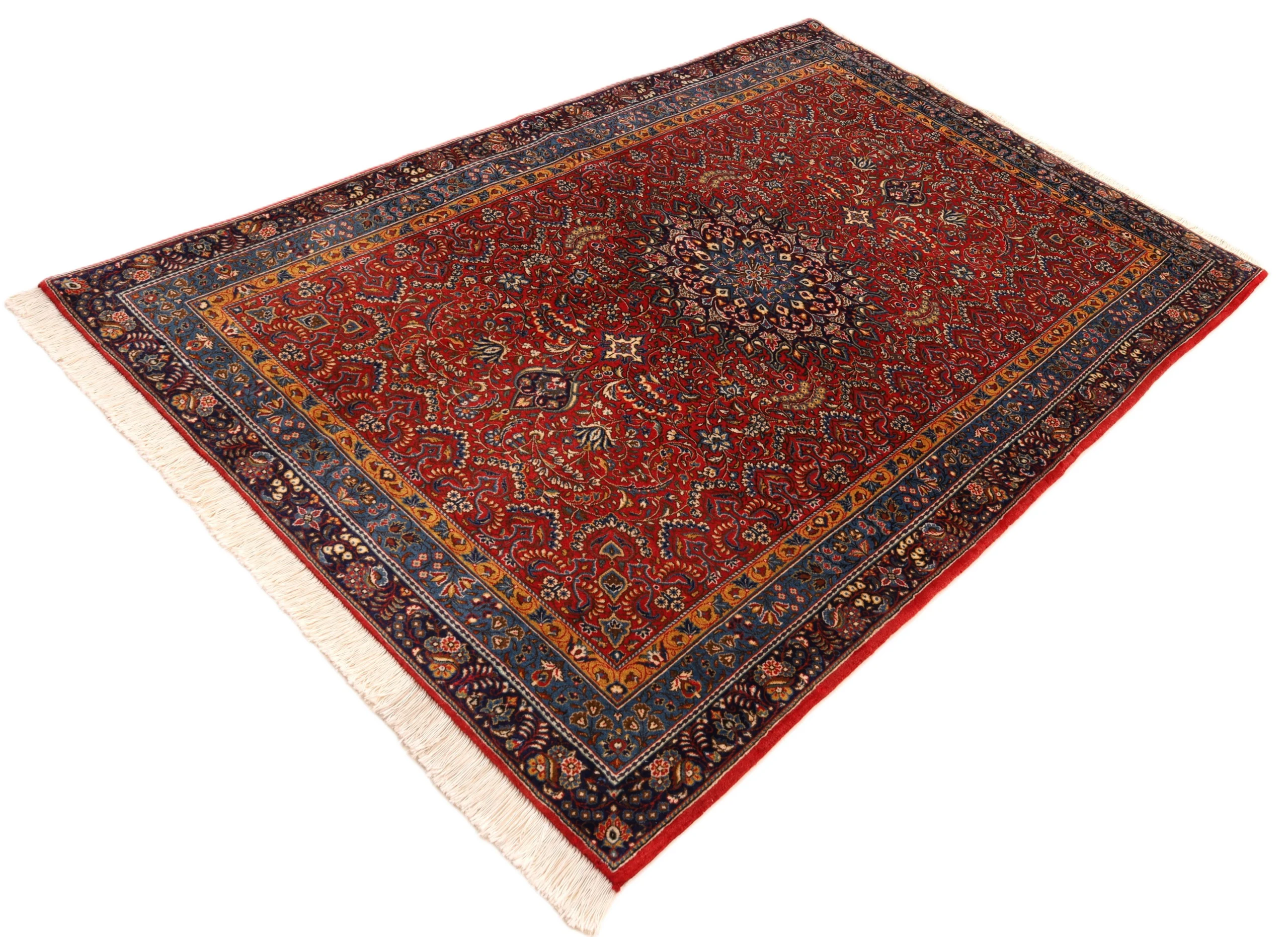 Perserteppich 207 × 131 cm aus Wolle, handgeknüpft