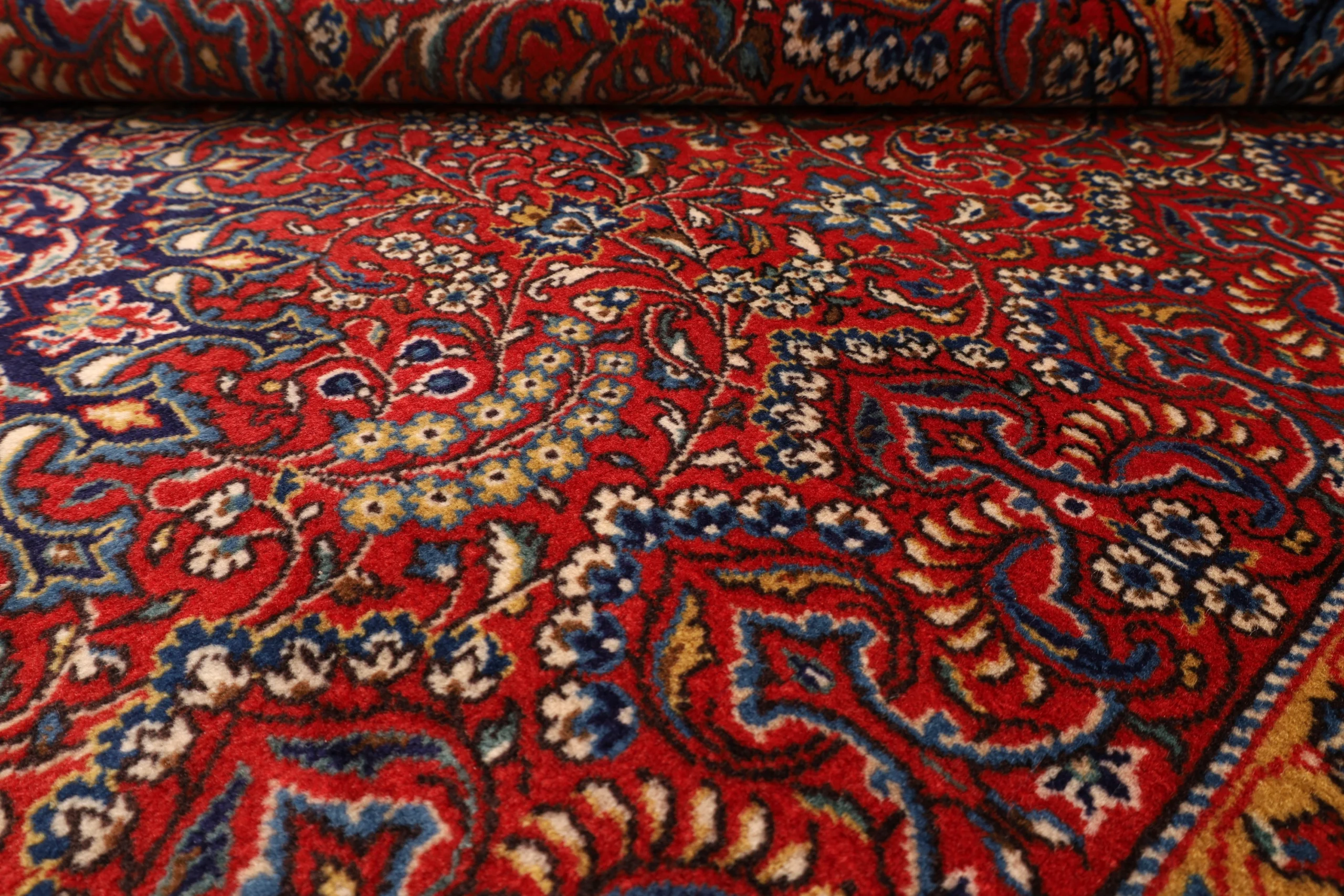 Perserteppich 207 × 131 cm aus Wolle, handgeknüpft