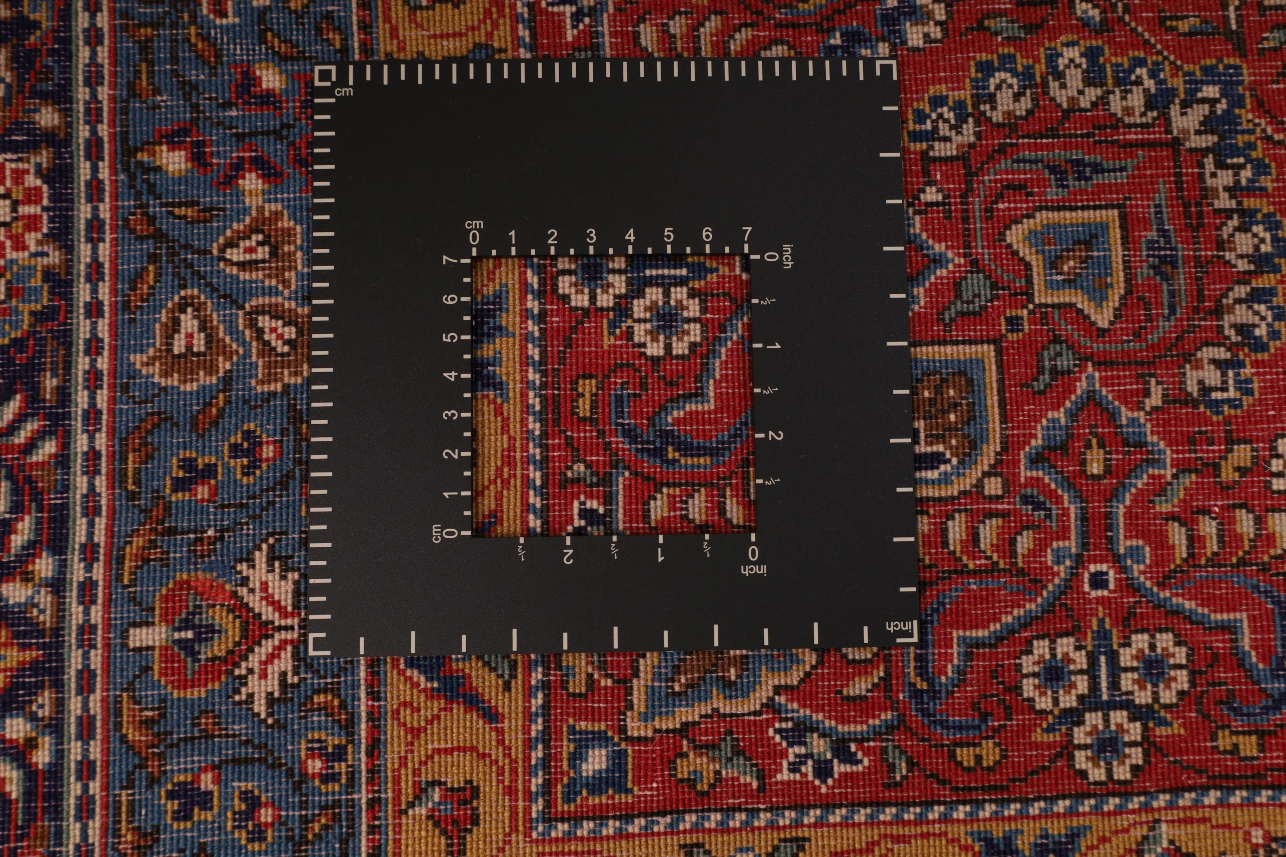 Perserteppich 207 × 131 cm aus Wolle, handgeknüpft