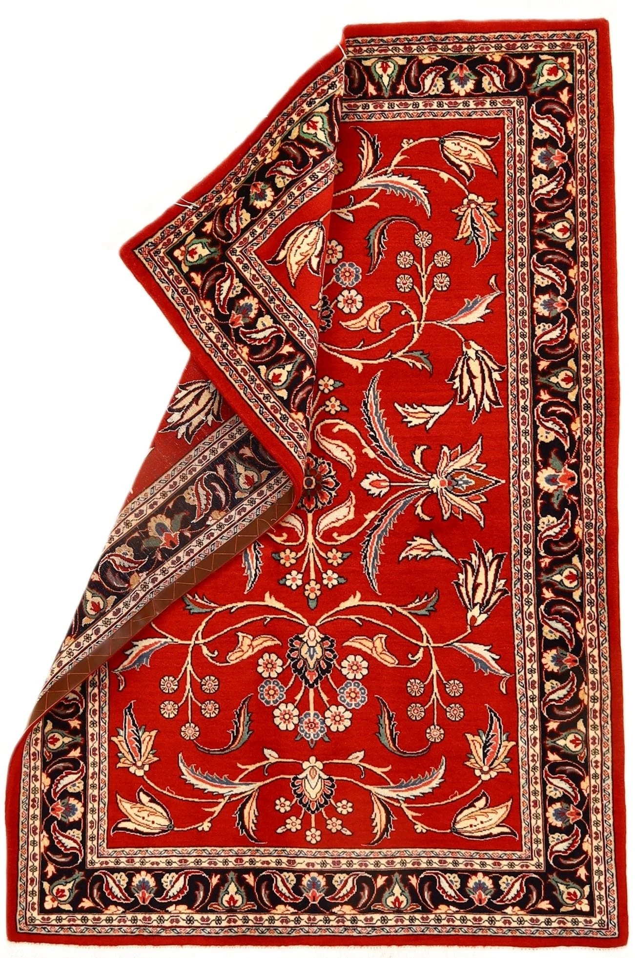 Handgeknüpfter Sarough Perserteppich, 203 × 137 cm, Wolle