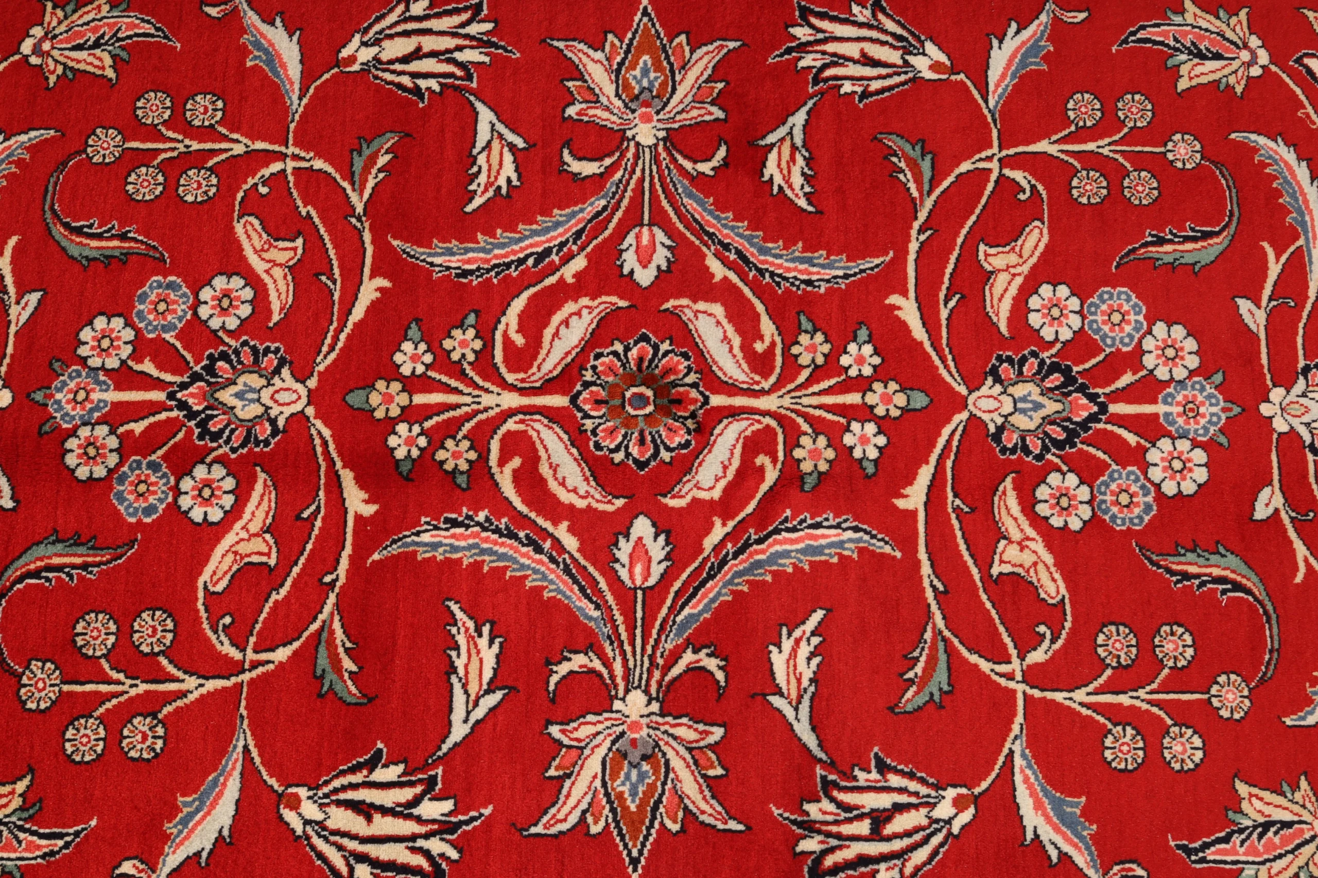 Handgeknüpfter Sarough Perserteppich, 203 × 137 cm, Wolle