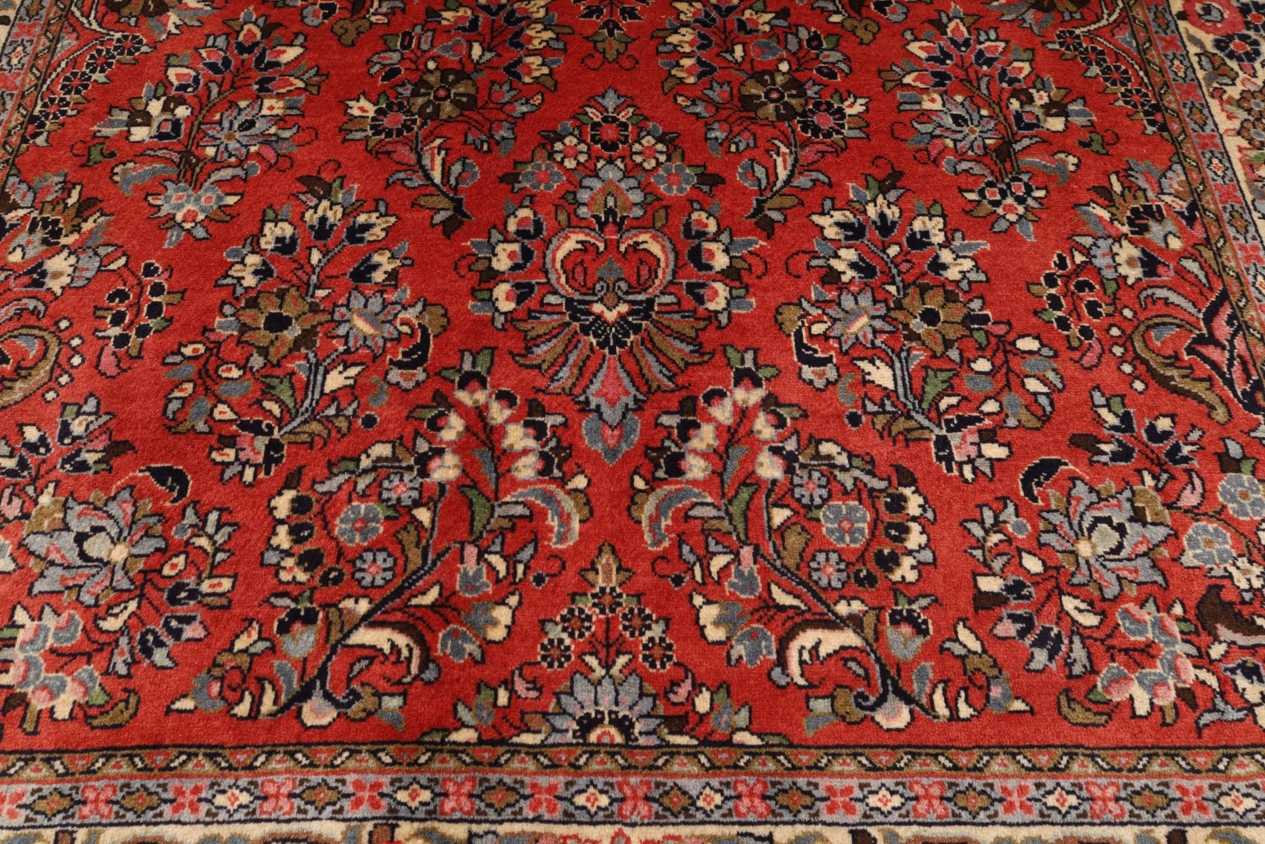 Sarough Perserteppich 210 × 146 cm aus Wolle, handgeknüpft