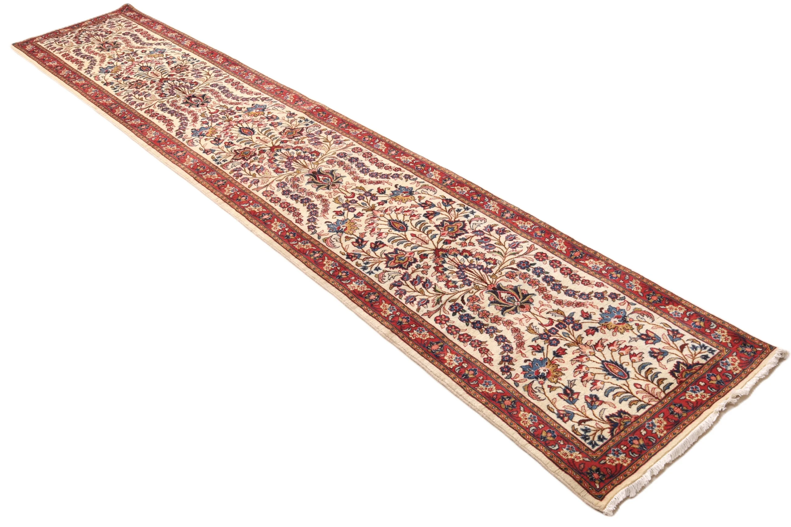 Sarough Perserteppich aus Iran, 457 × 78 cm