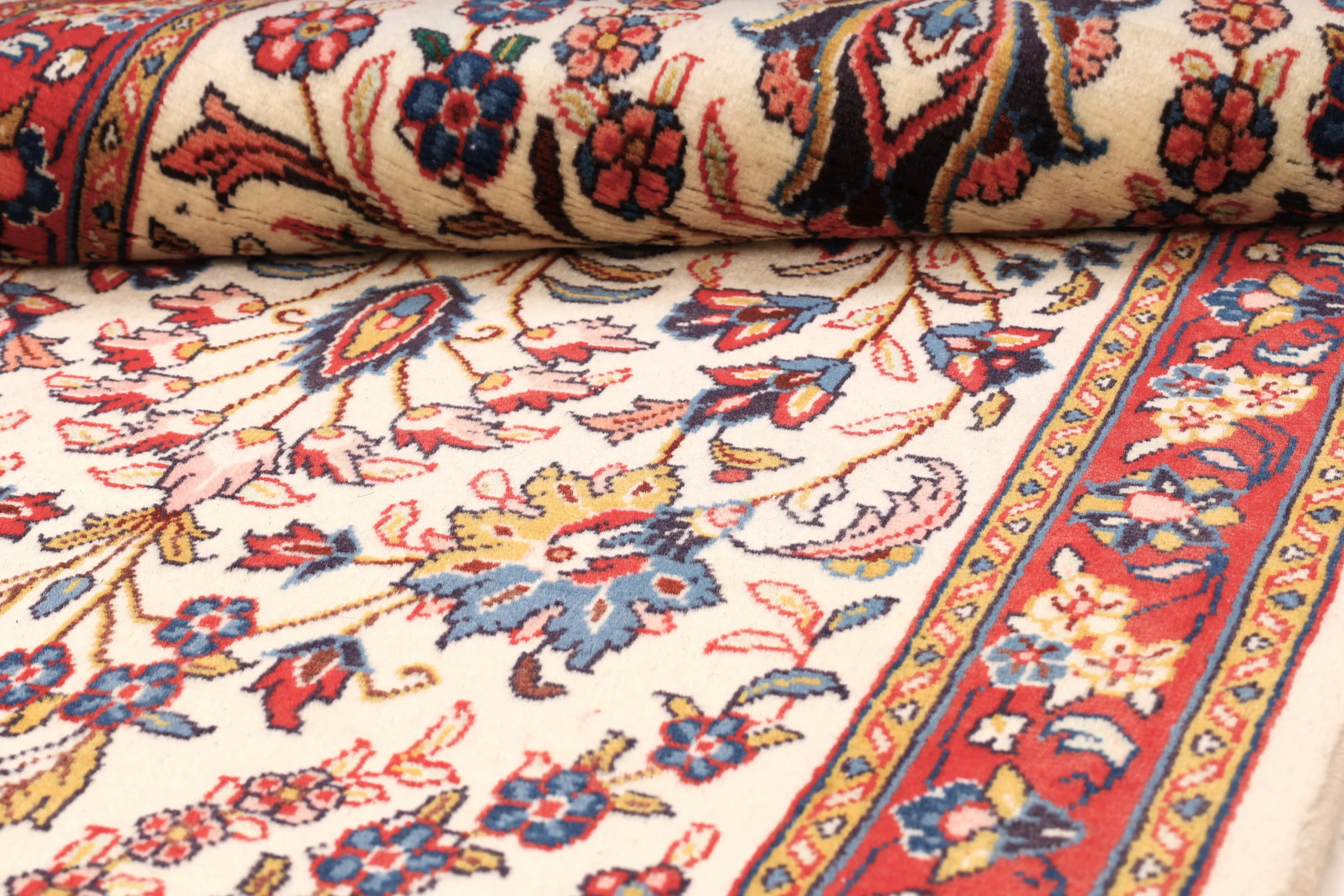 Sarough Perserteppich aus Iran, 457 × 78 cm