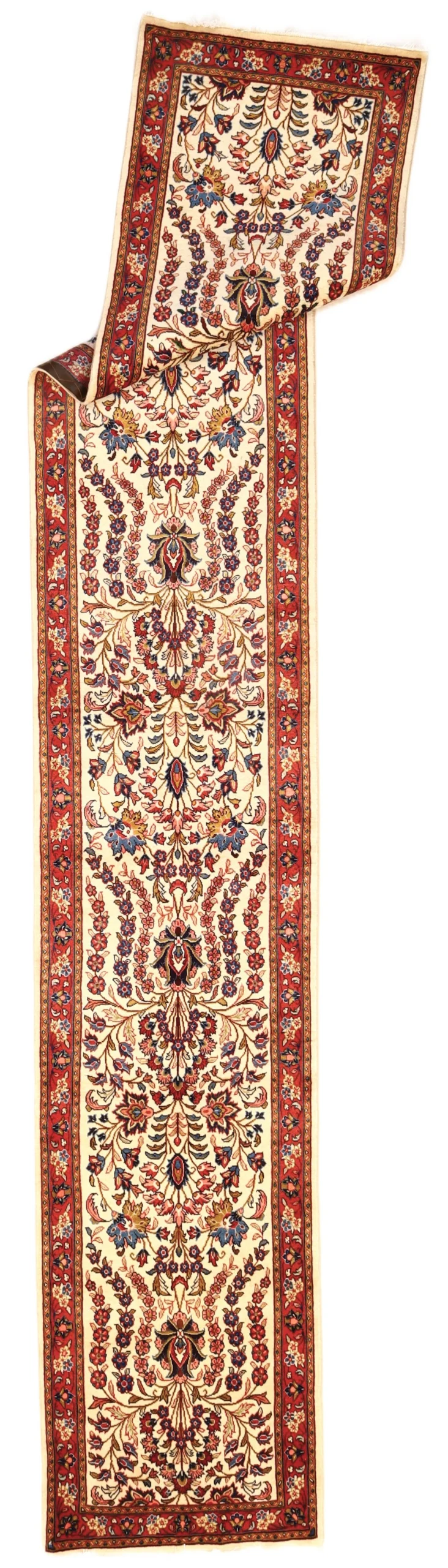 Sarough Perserteppich aus Iran, 457 × 78 cm
