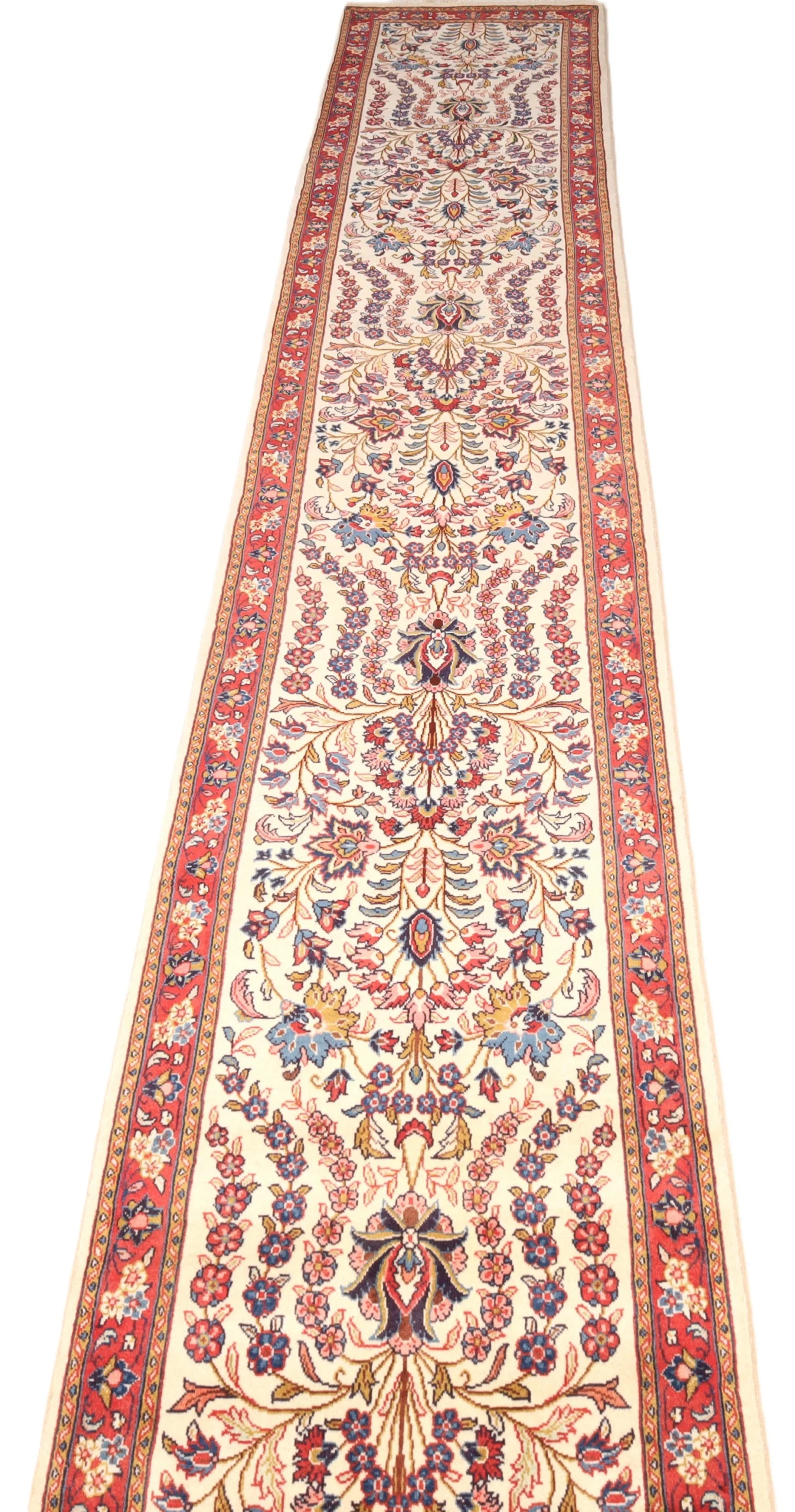 Sarough Perserteppich aus Iran, 457 × 78 cm