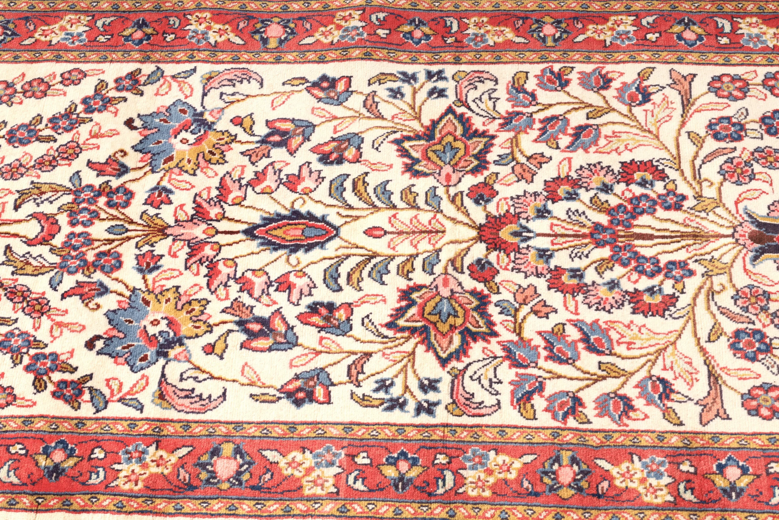 Sarough Perserteppich aus Iran, 457 × 78 cm