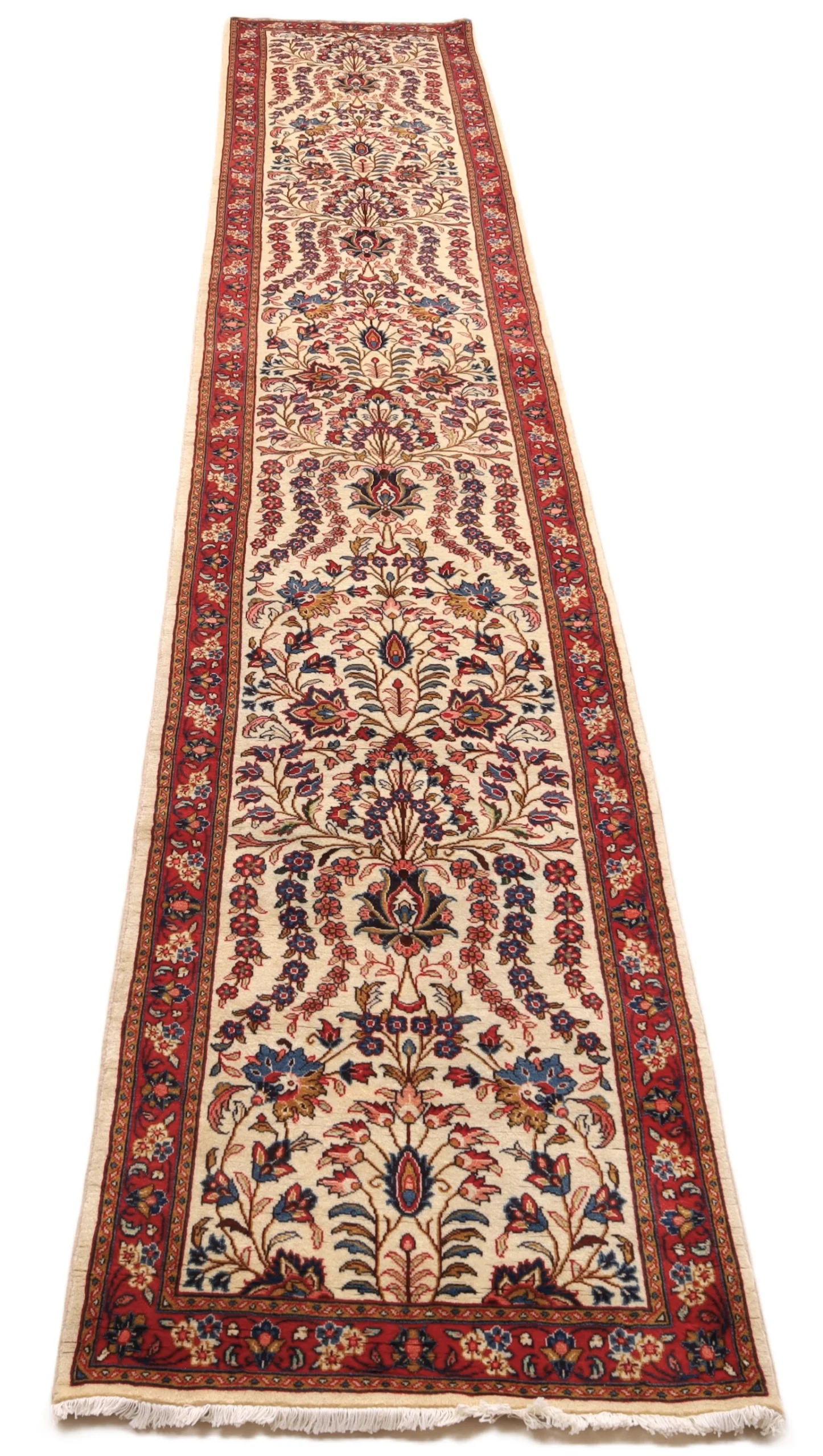 Sarough Perserteppich aus Iran, 457 × 78 cm