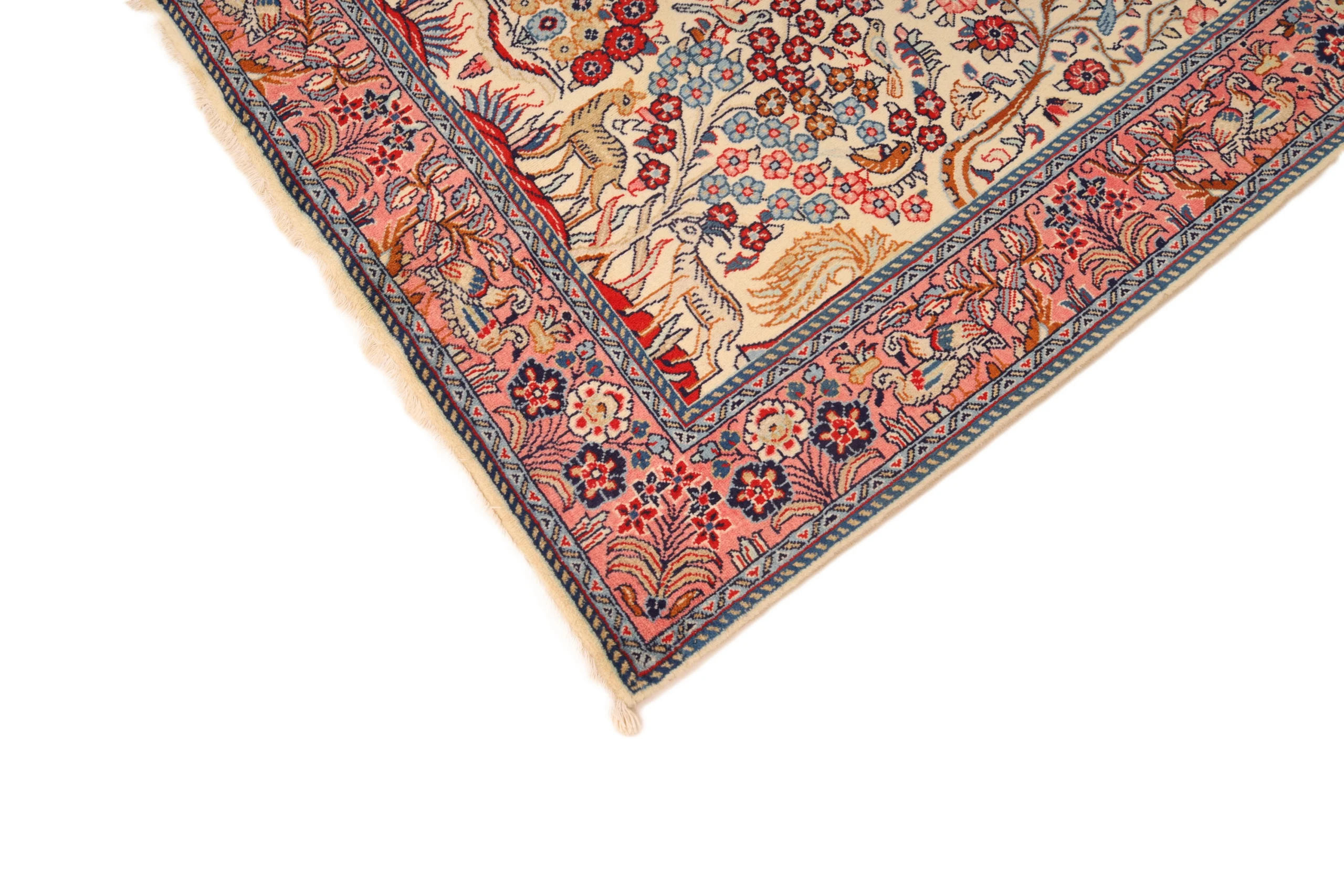 Handgeknüpfter Sarough Perserteppich 218 × 133 cm